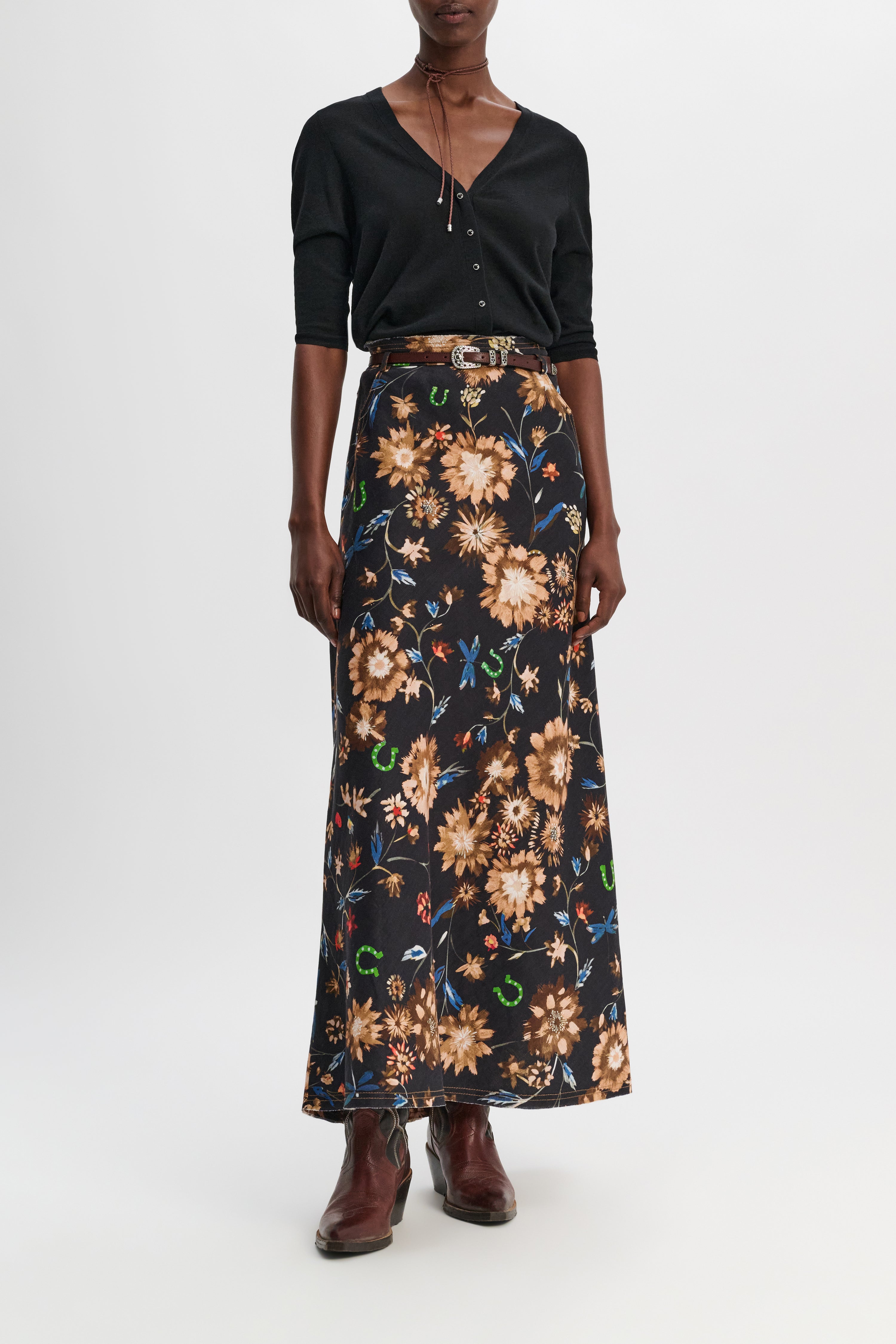 FLORAL EASE II skirt