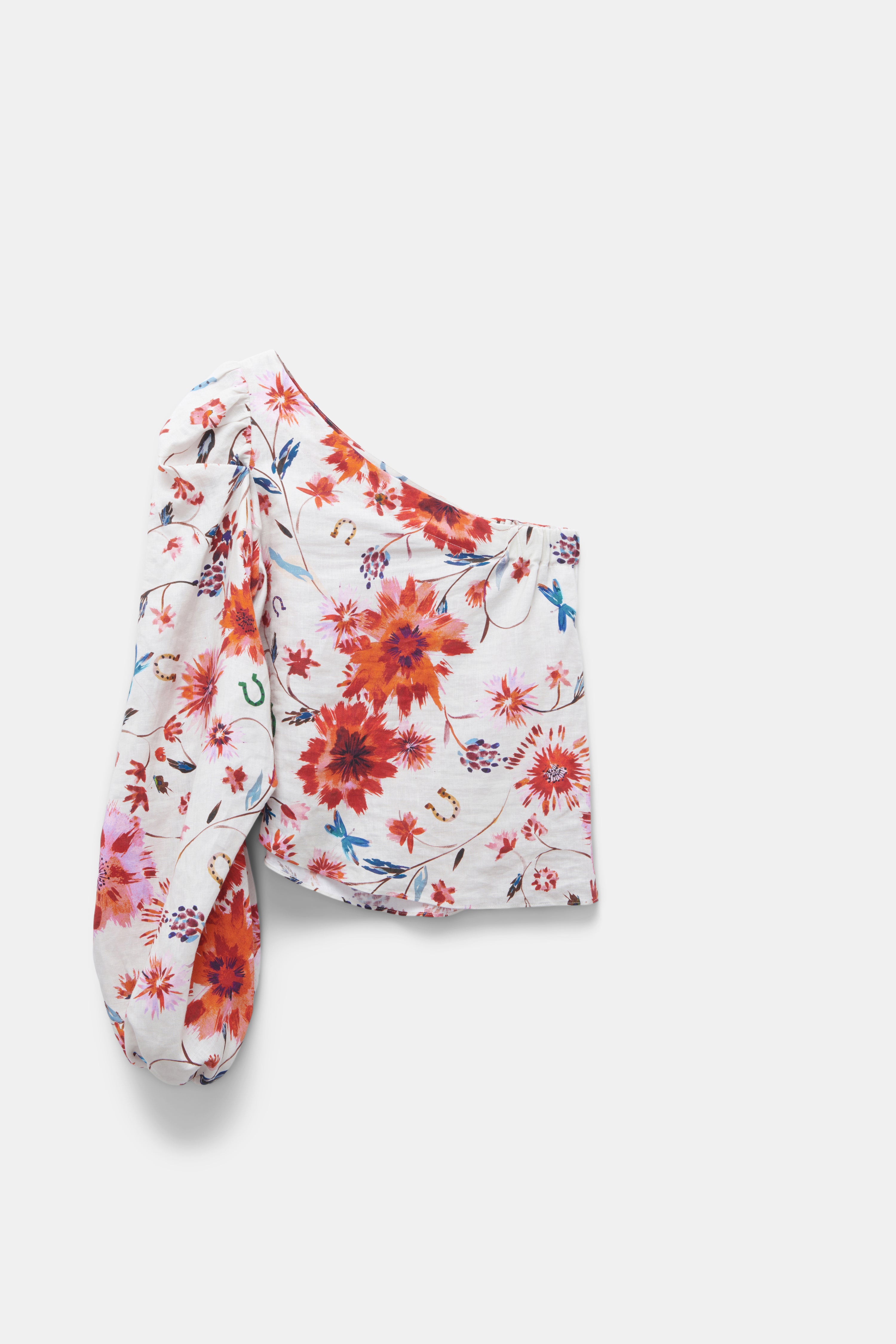 FLORAL EASE I blouse