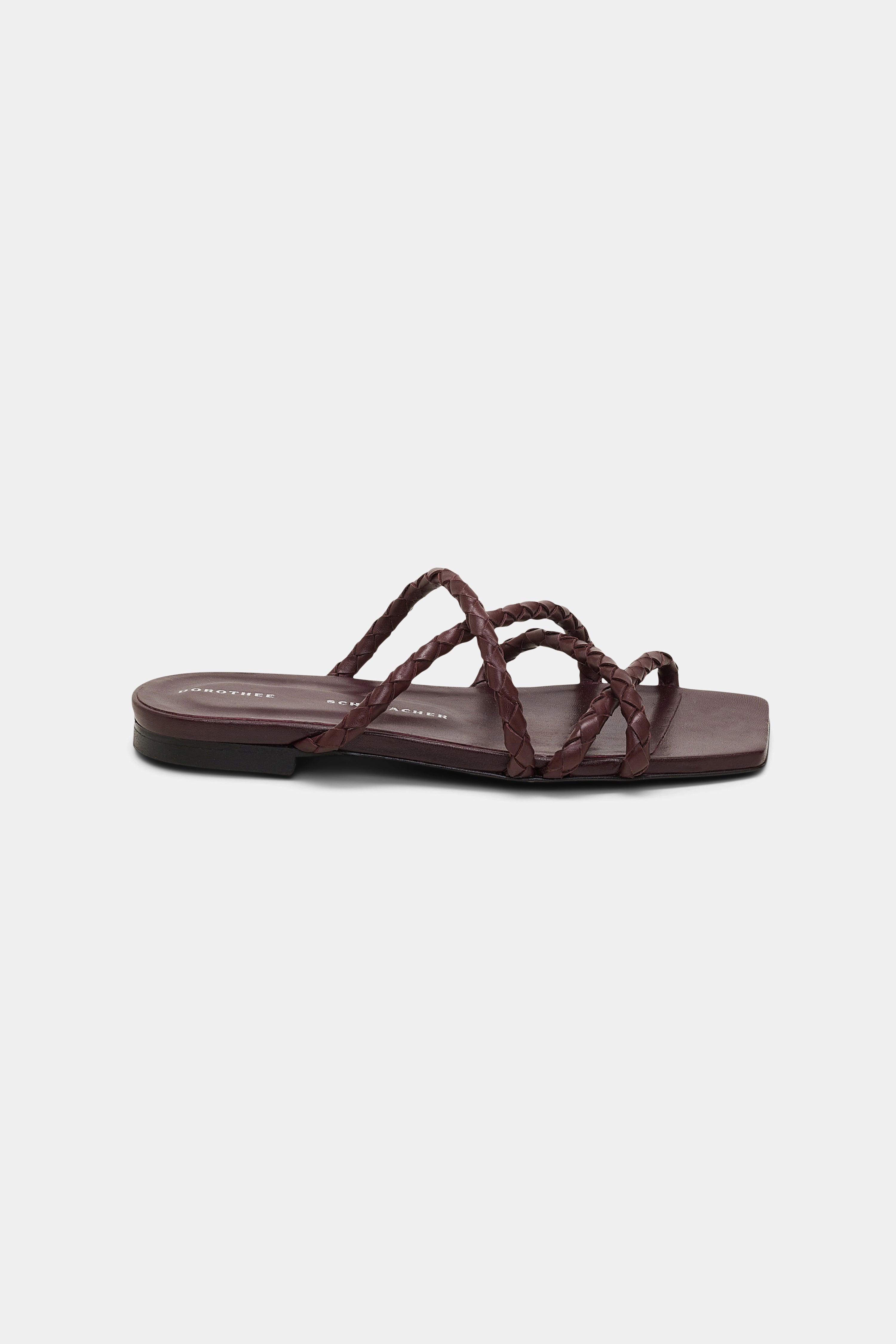WOVEN ELEGANCE Cord sandal