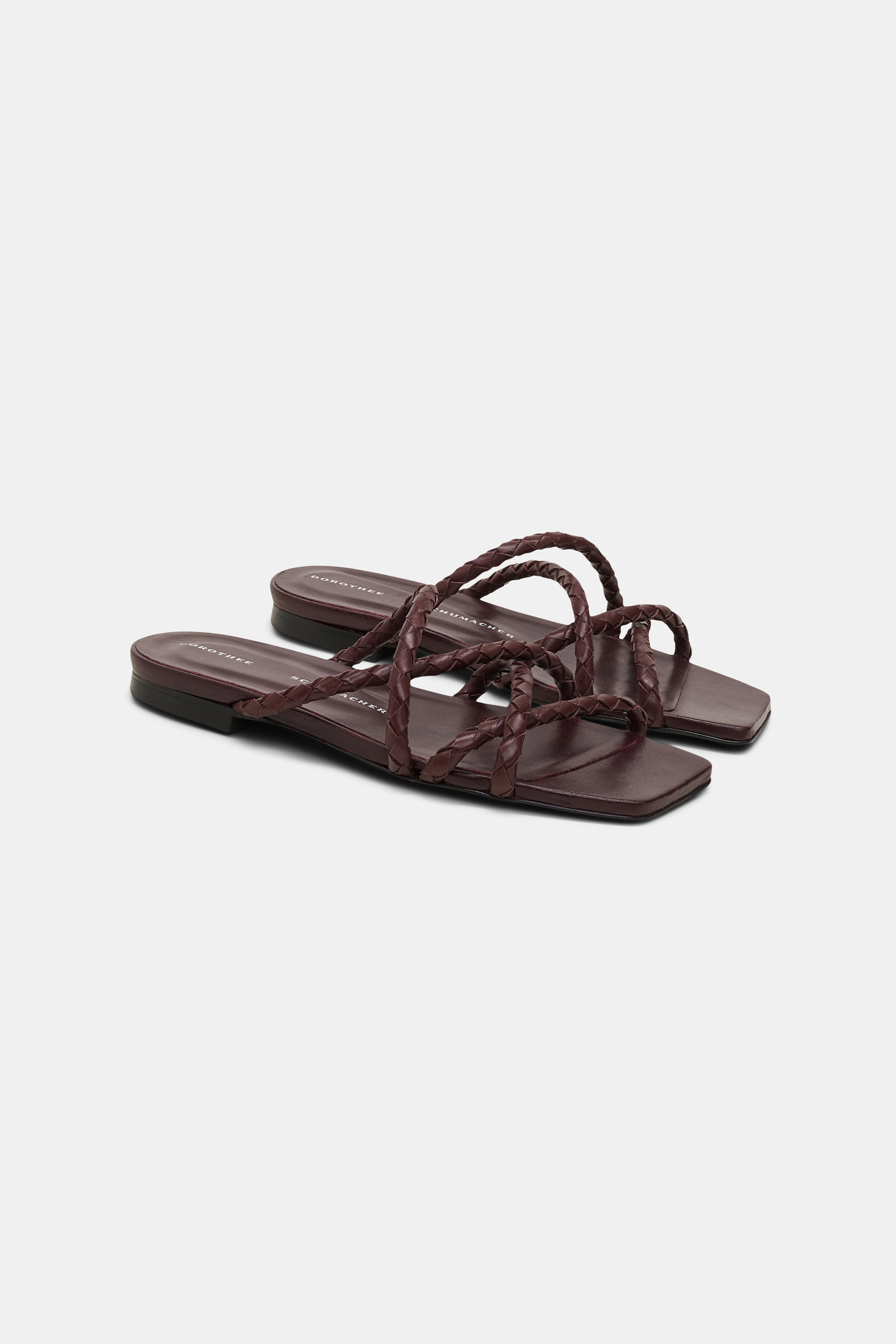 WOVEN ELEGANCE Cord sandal