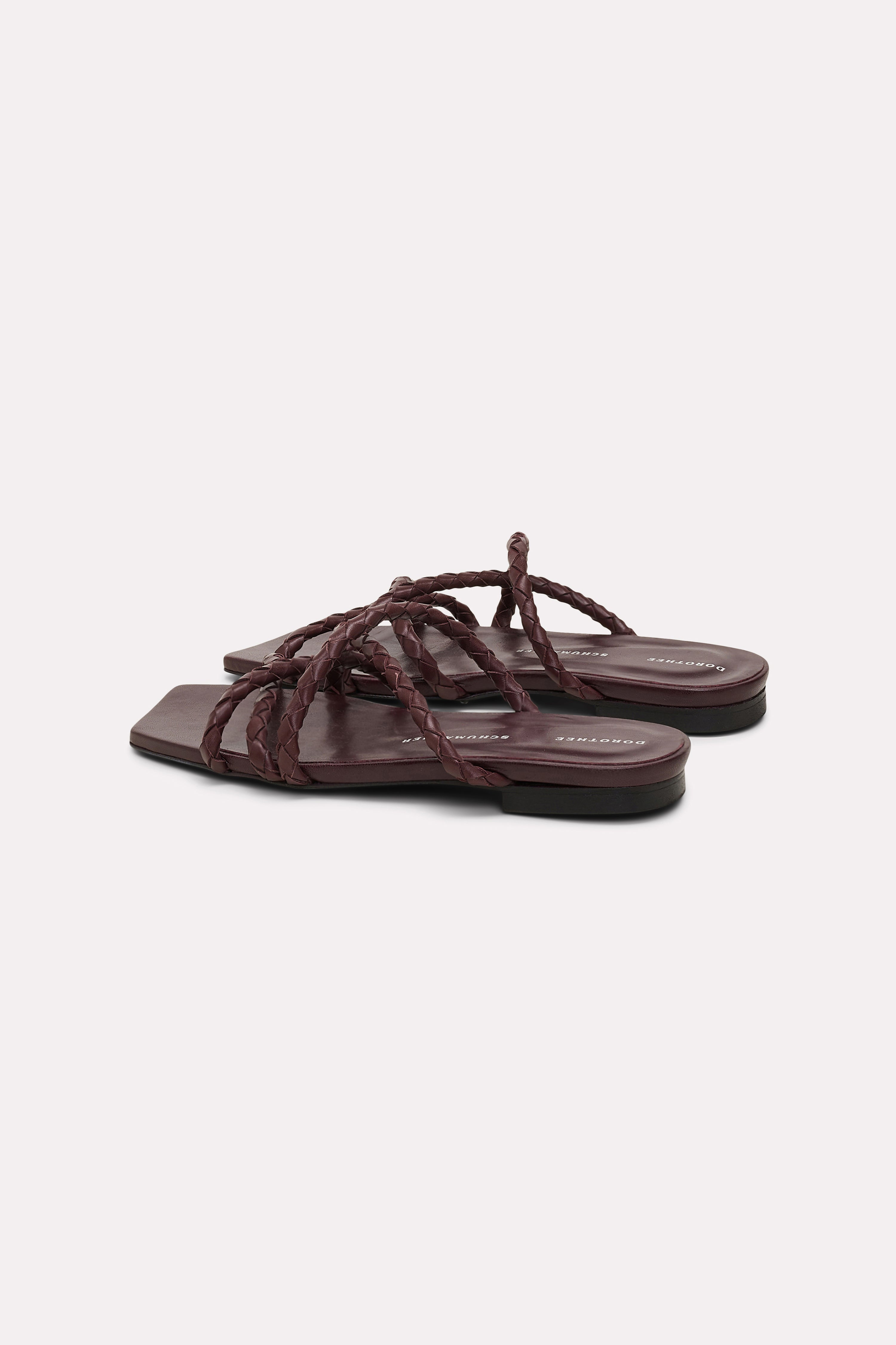 WOVEN ELEGANCE Cord sandal