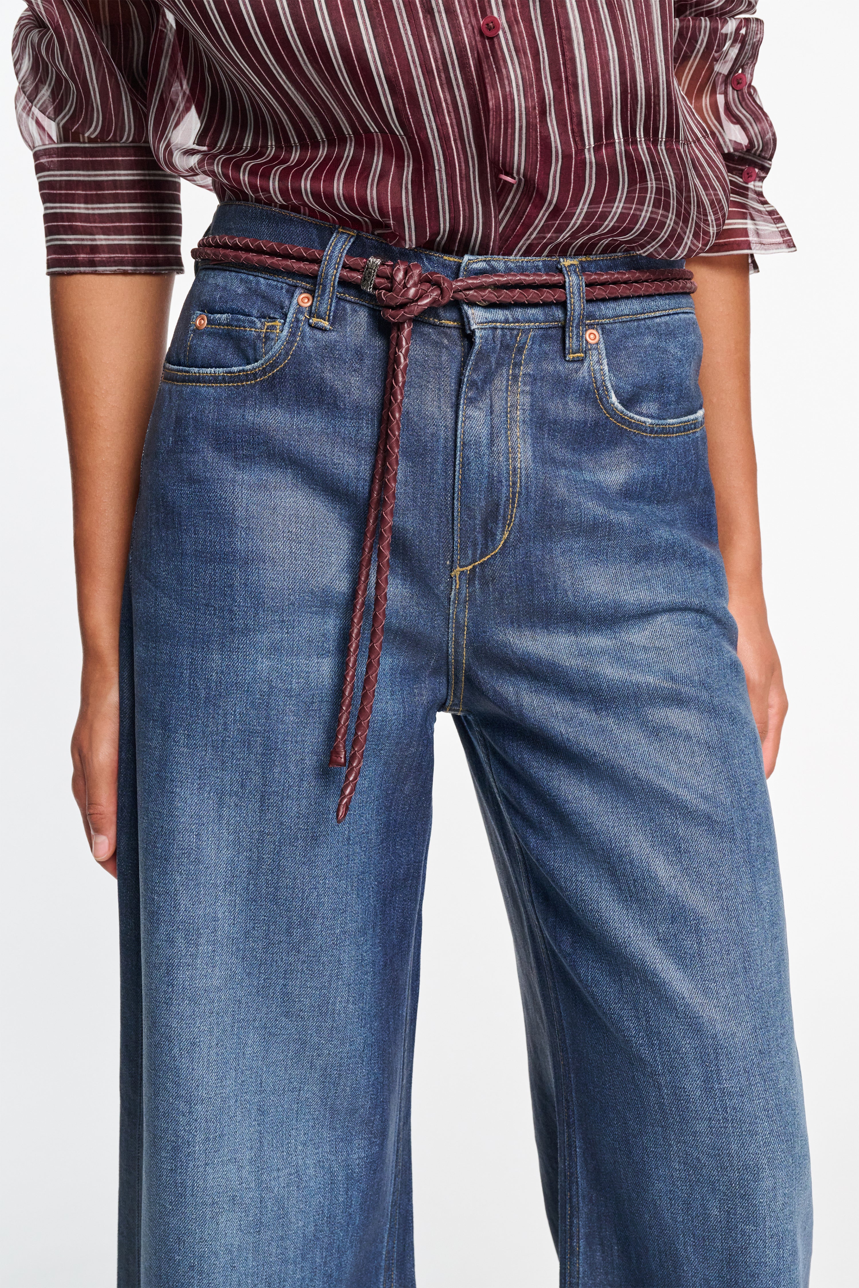 WOVEN ELEGANCE Cord belt