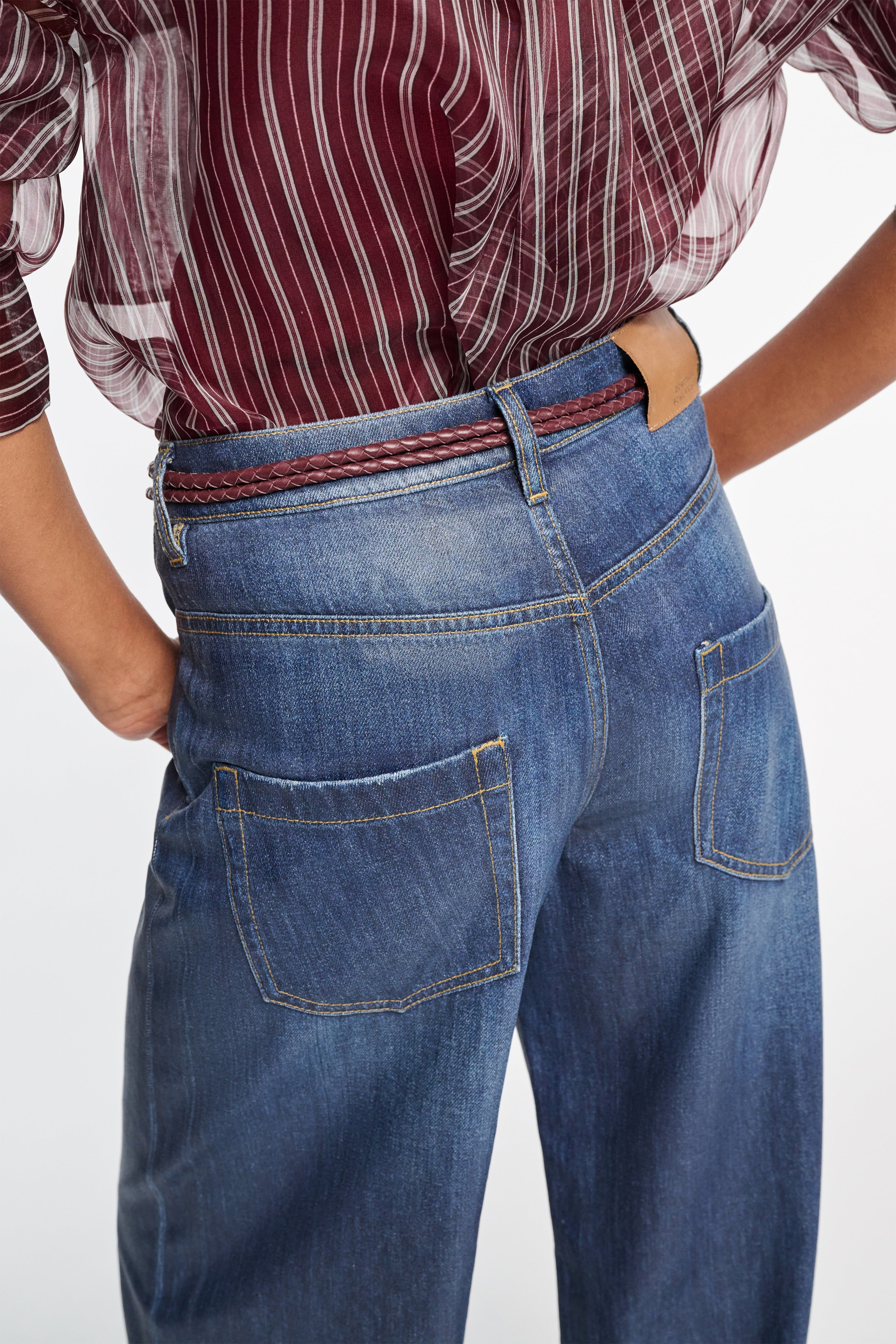 WOVEN ELEGANCE Cord belt