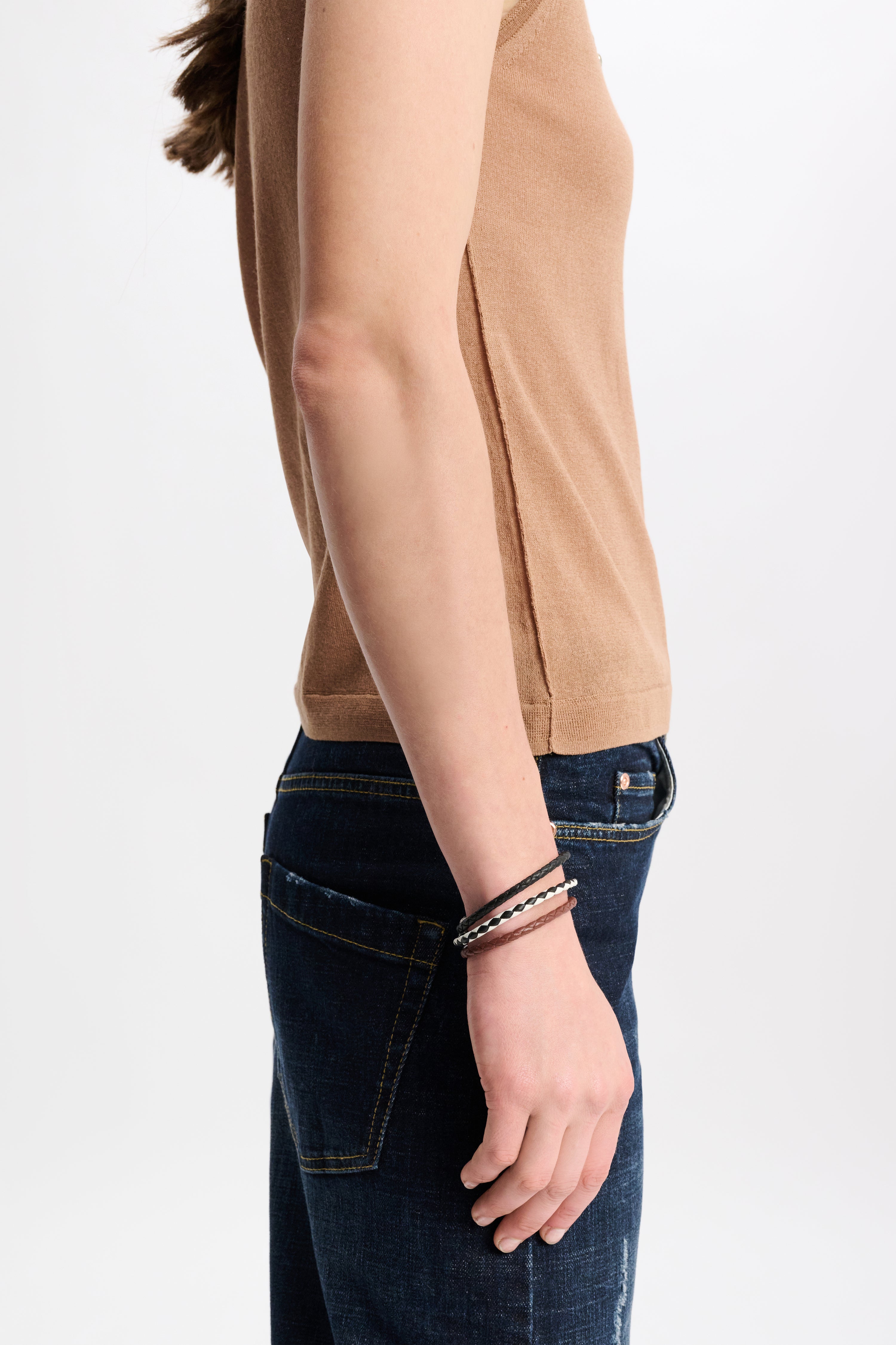 WOVEN ELEGANCE Cord bracelet Set of 3