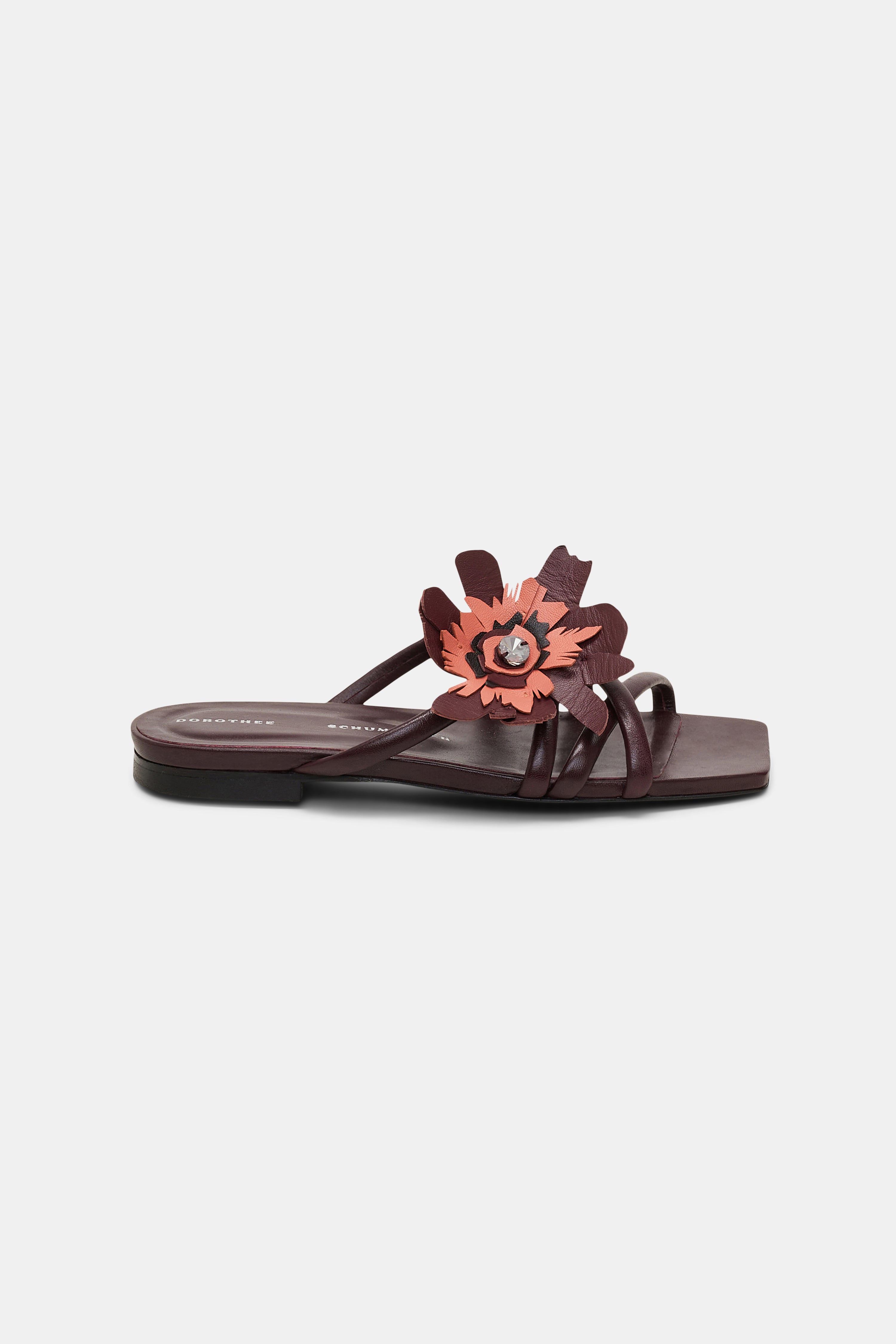 FLORAL STATEMENT flower sandal