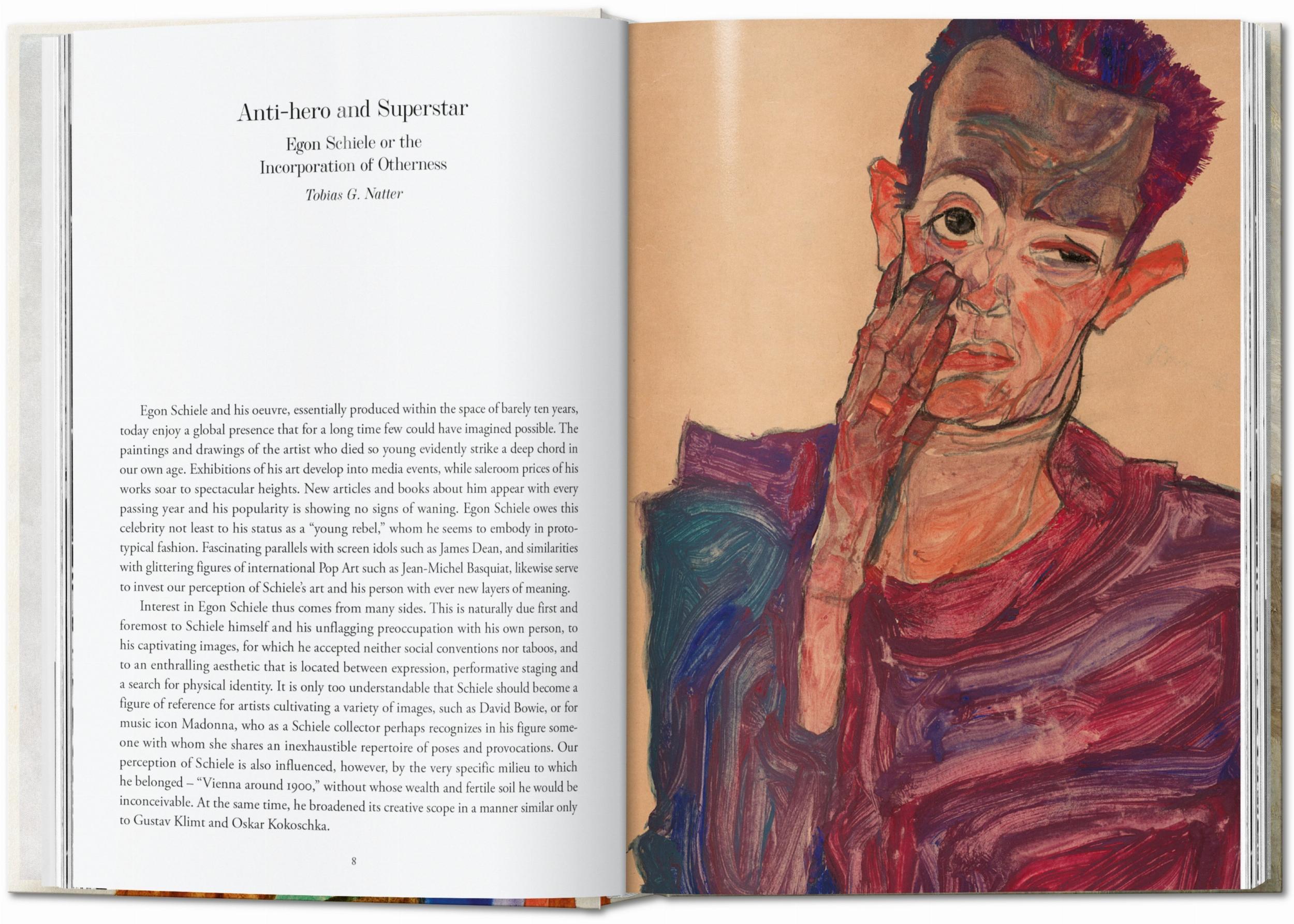 Taschen-Egon Schiele. Las pinturas. 40th Ed. (Spanish)-Art-Black-Deal-Outlet-by-ARCHIVIST