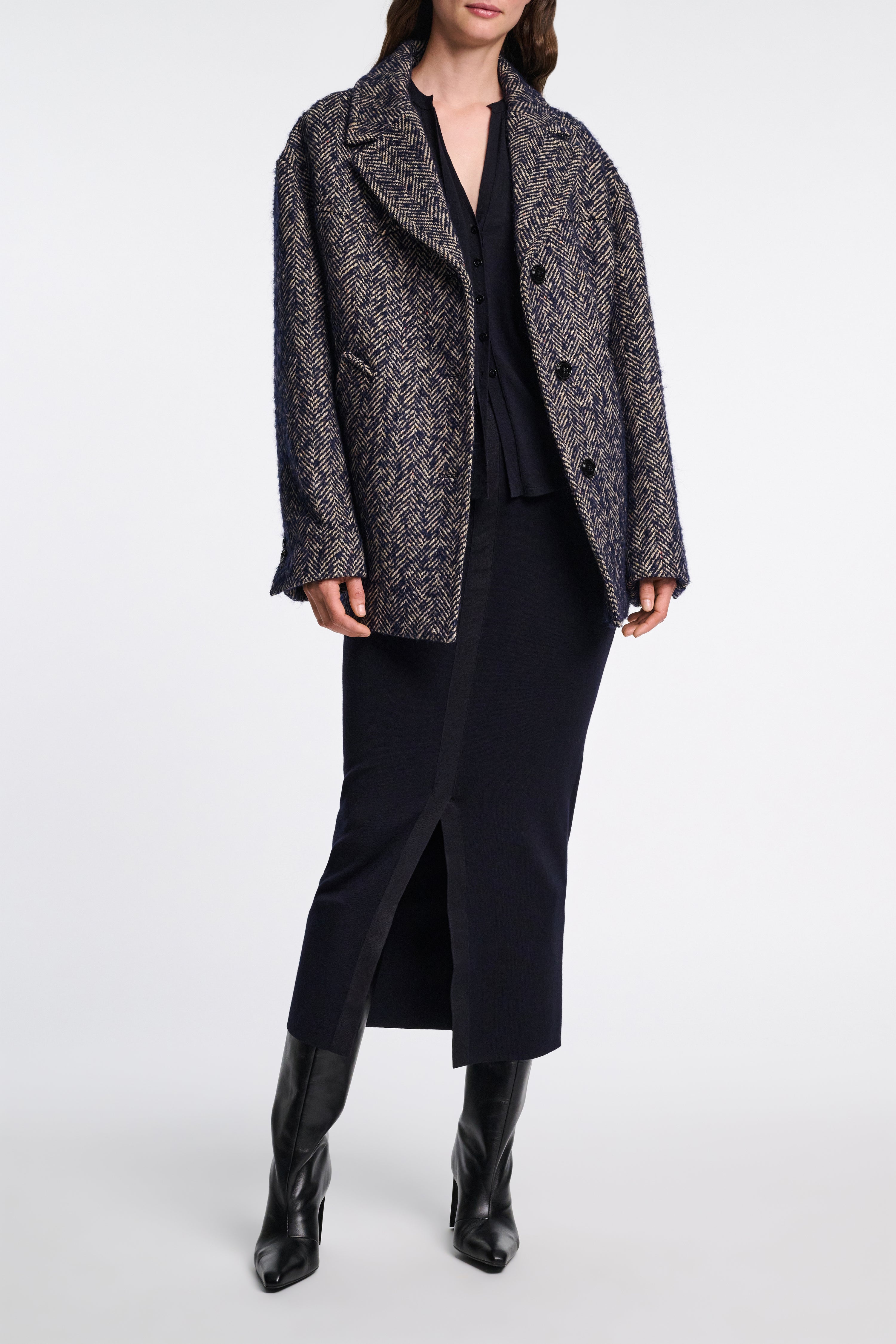 SHIMMERING MERINO top