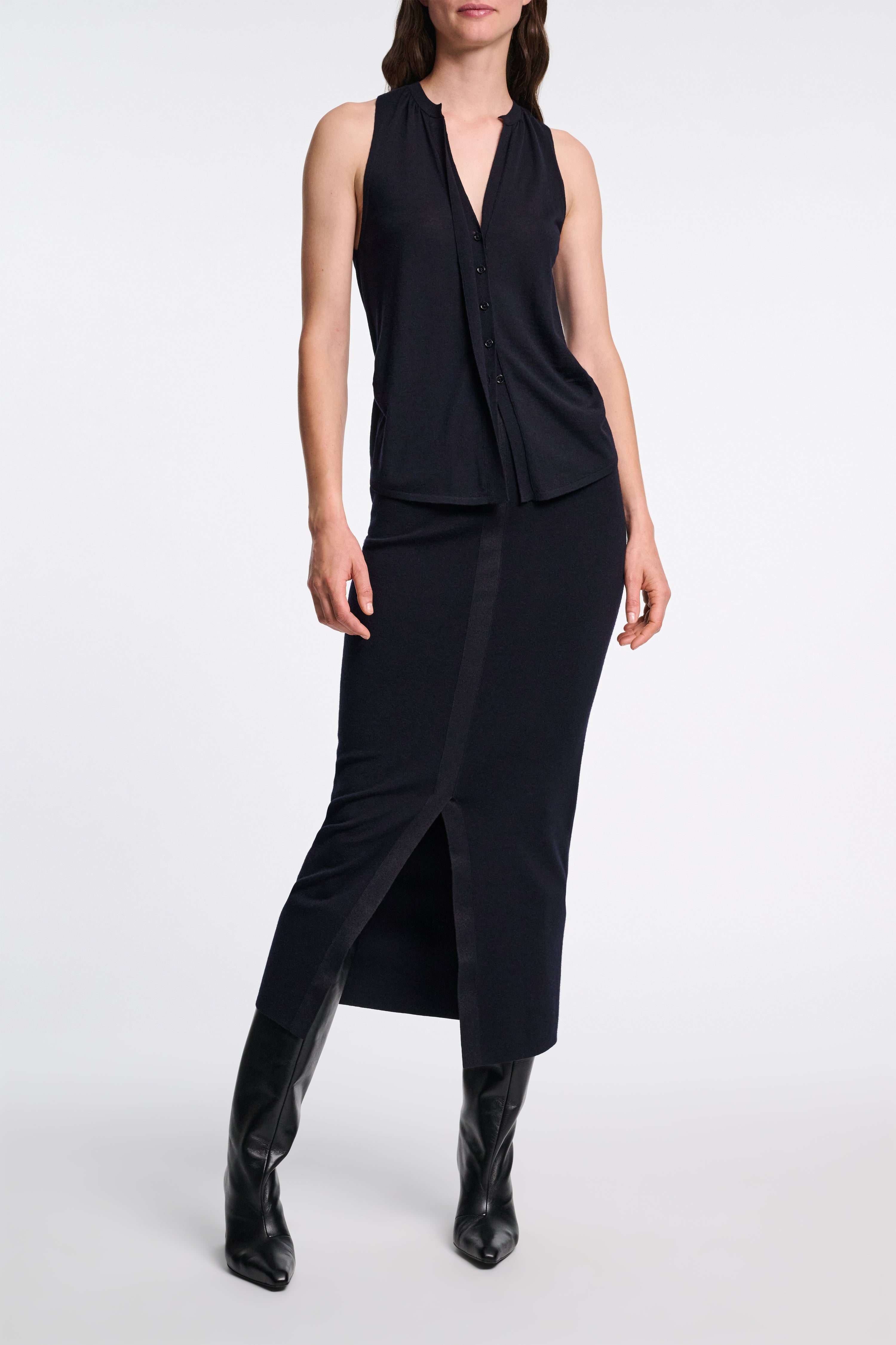 SHIMMERING MERINO top