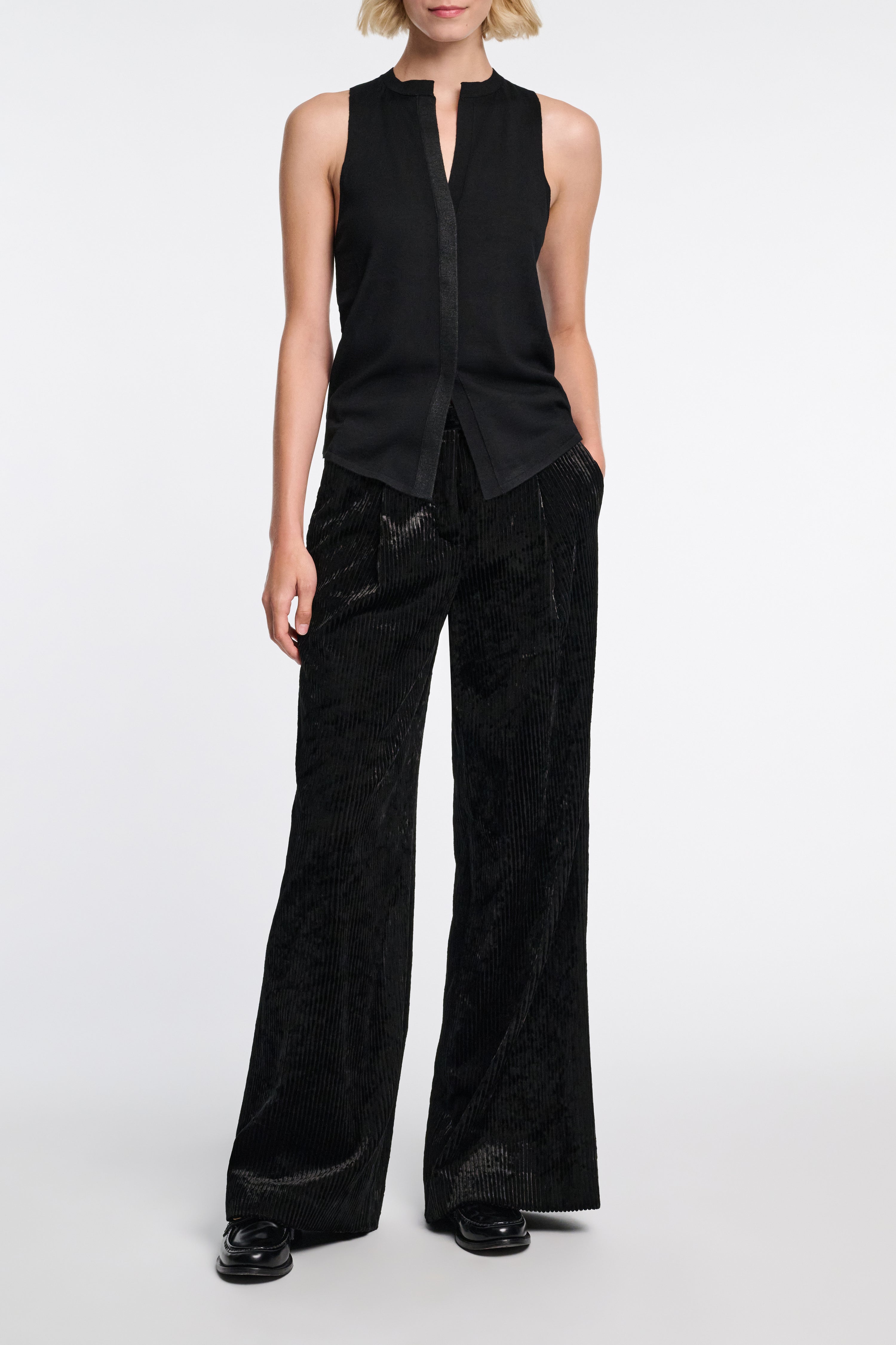 SHIMMERING MERINO top