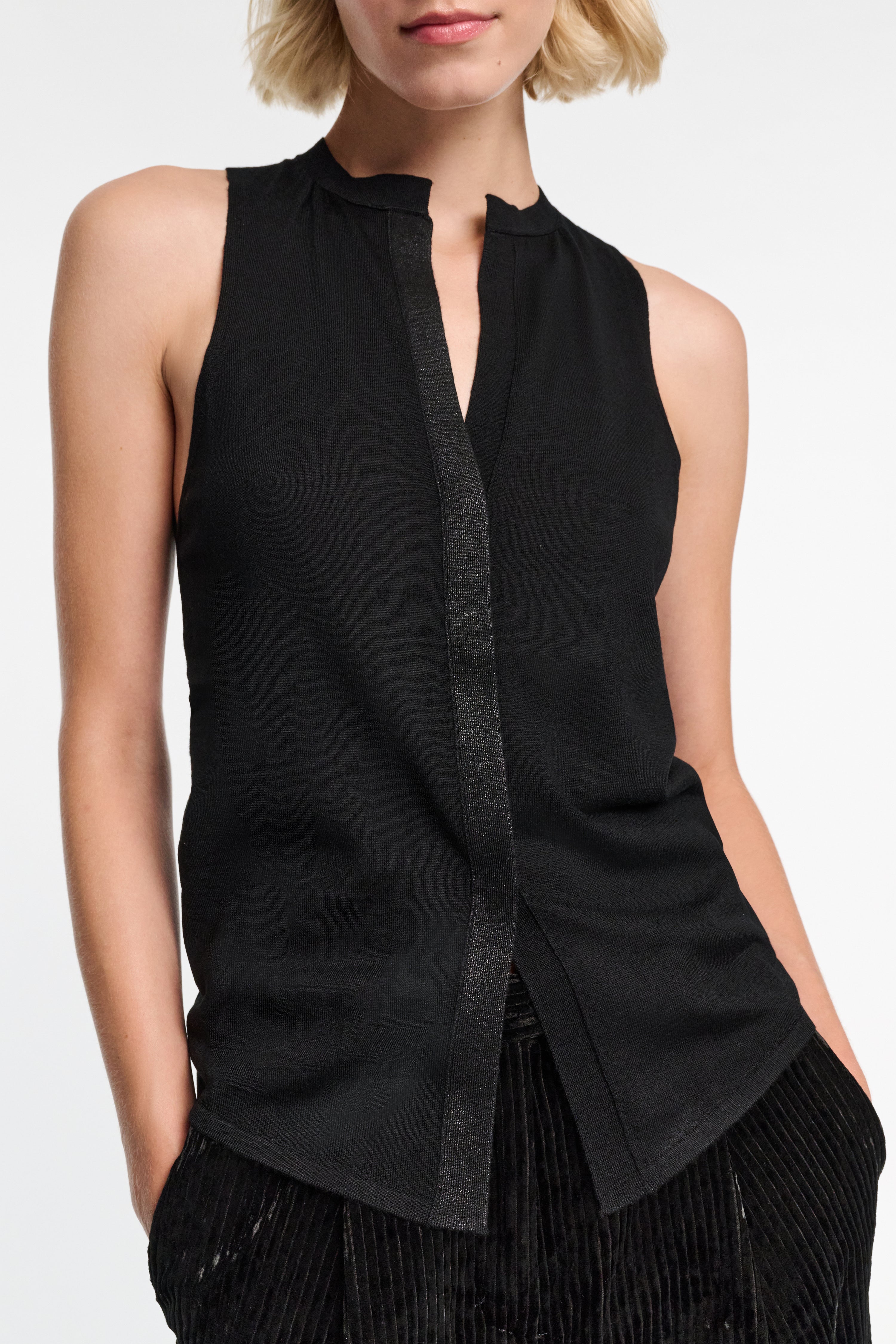 SHIMMERING MERINO top