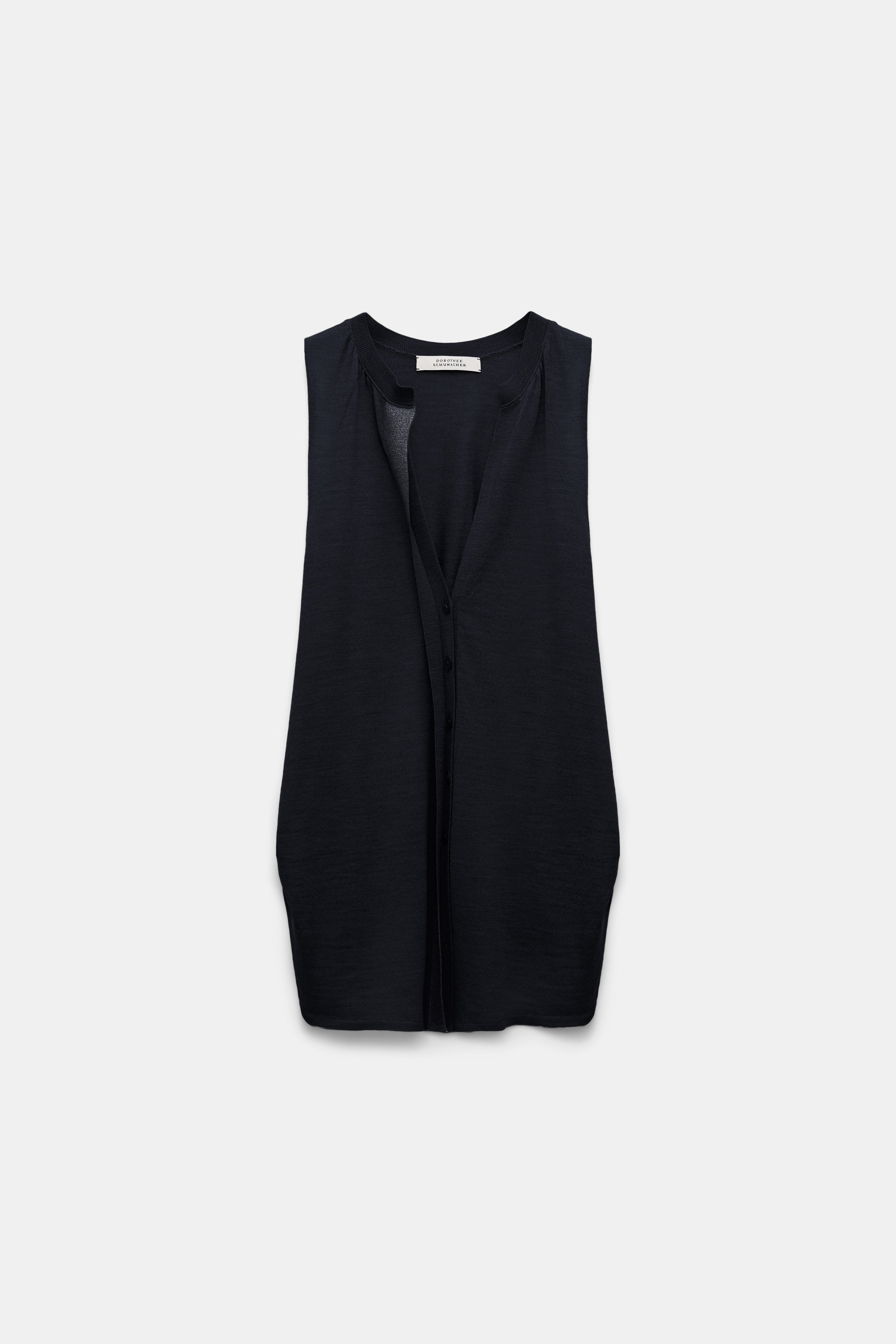 SHIMMERING MERINO top