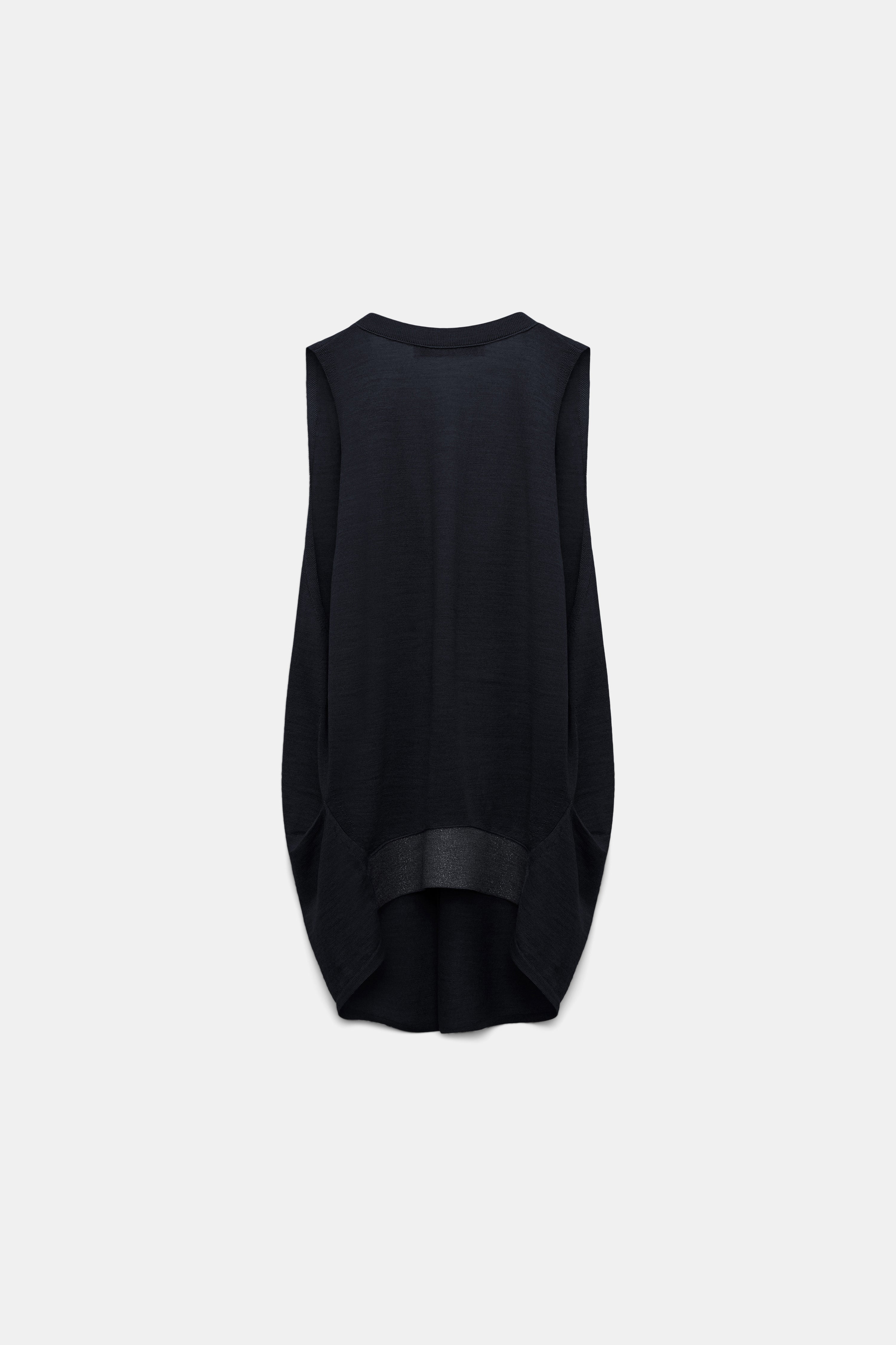 SHIMMERING MERINO top