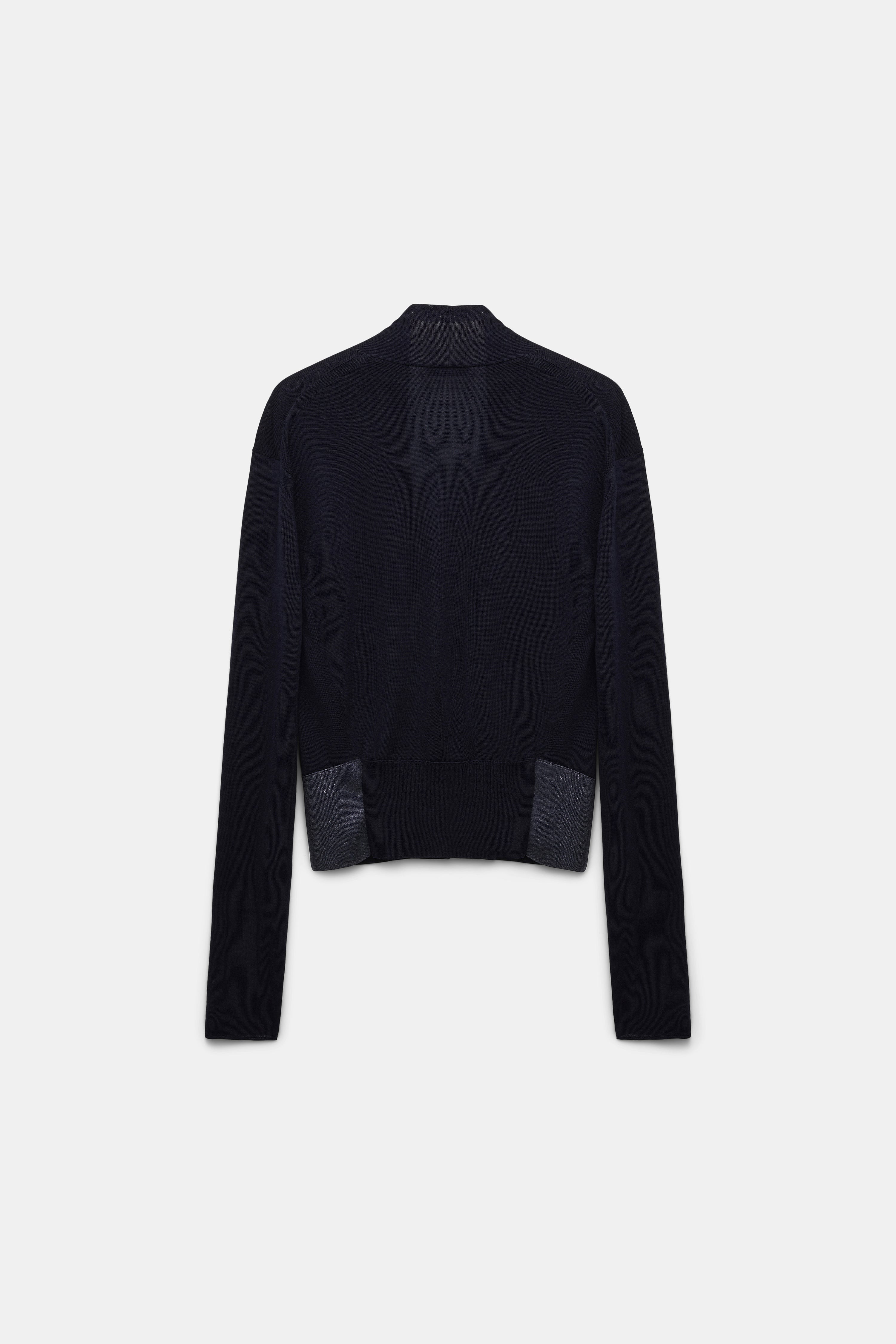 SHIMMERING MERINO cardigan