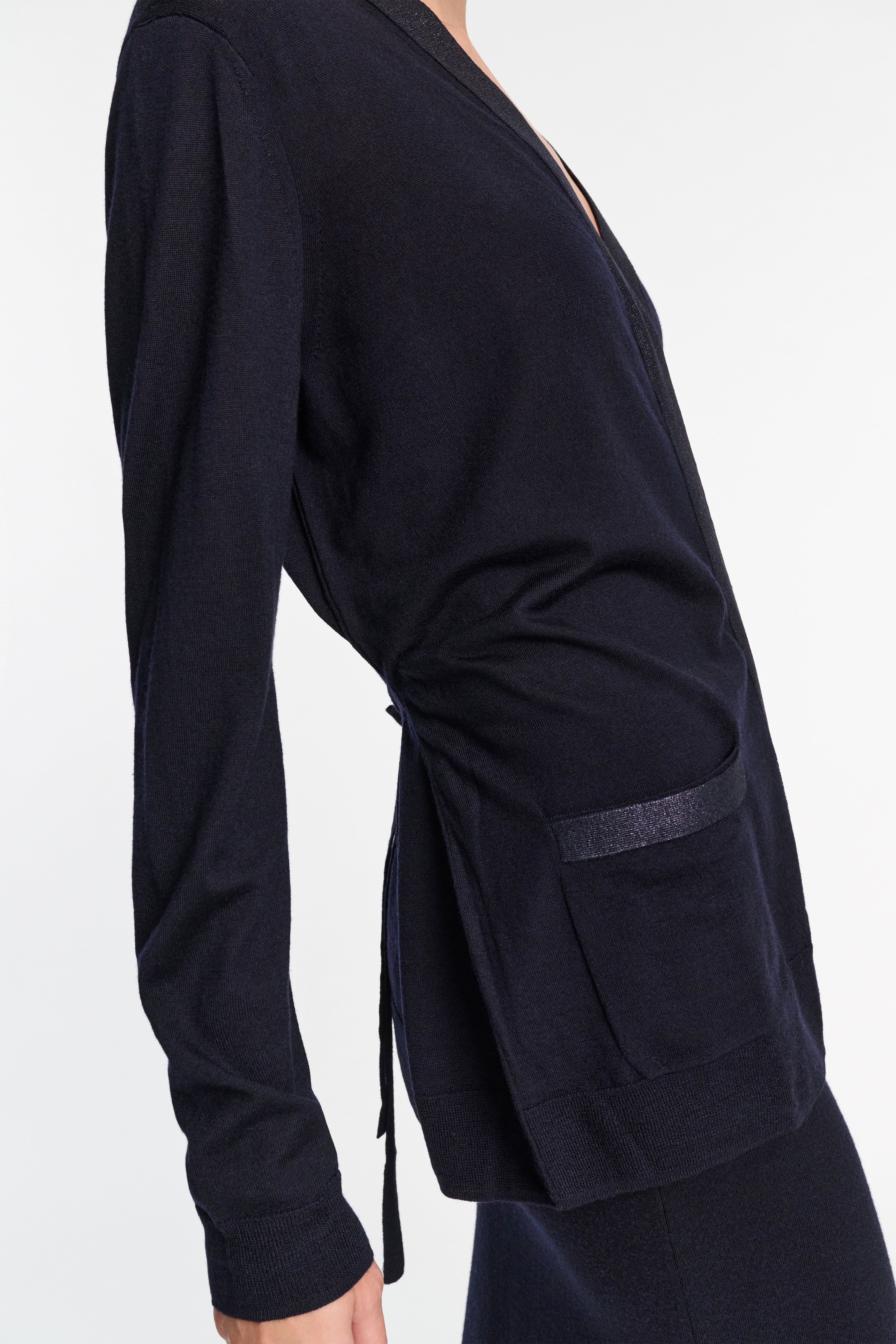 SHIMMERING MERINO cardigan