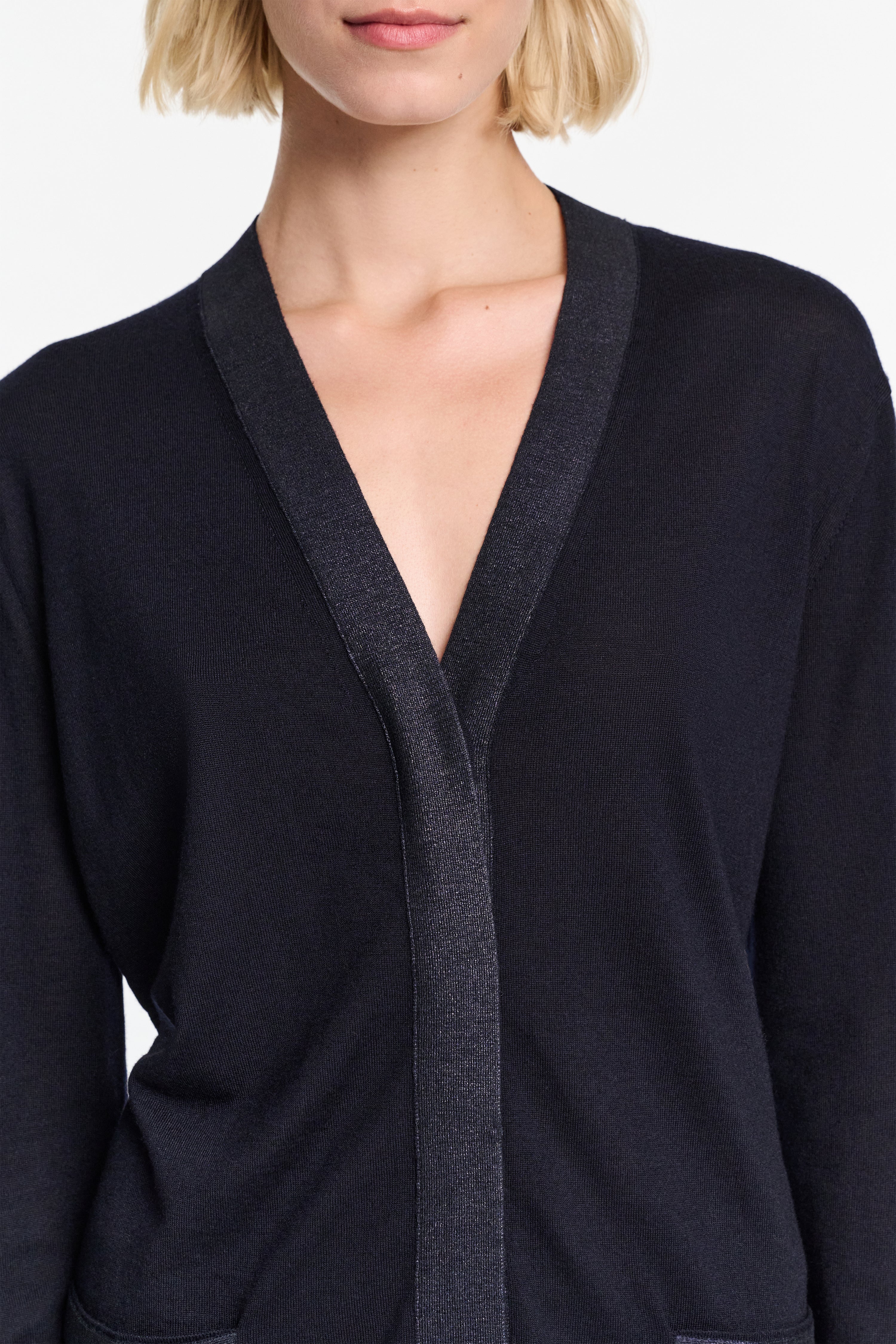 SHIMMERING MERINO cardigan