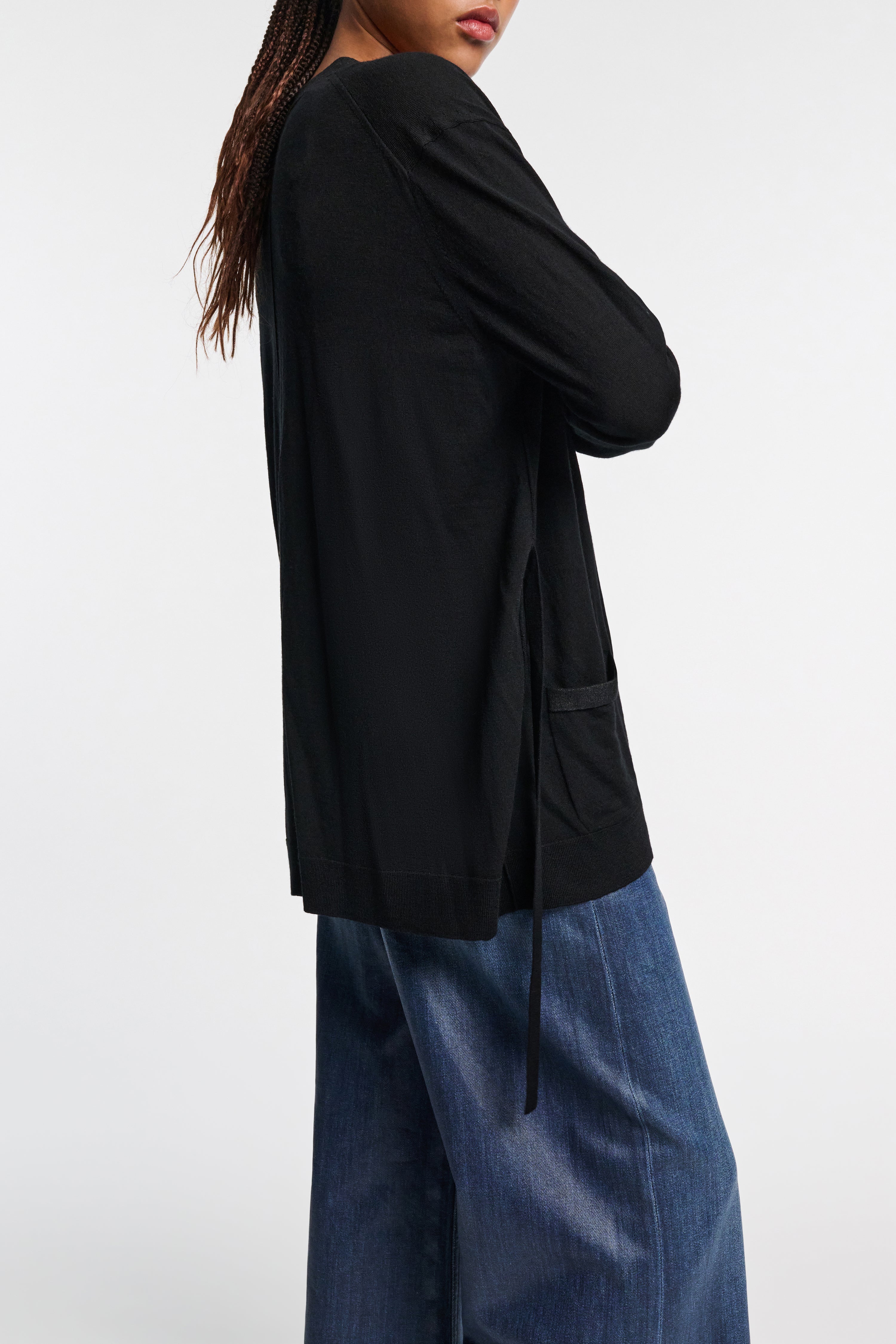 SHIMMERING MERINO cardigan