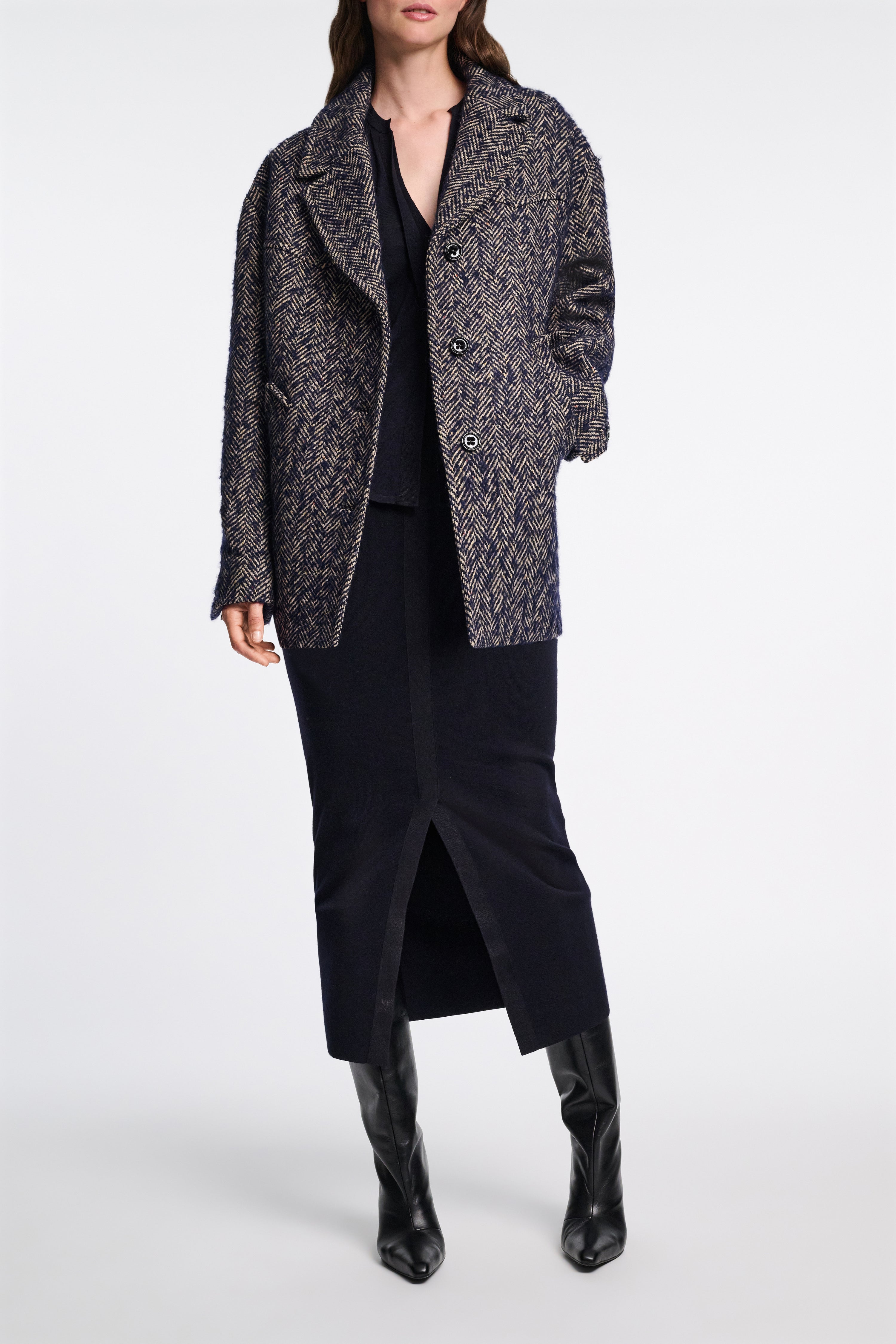 SHIMMERING MERINO skirt