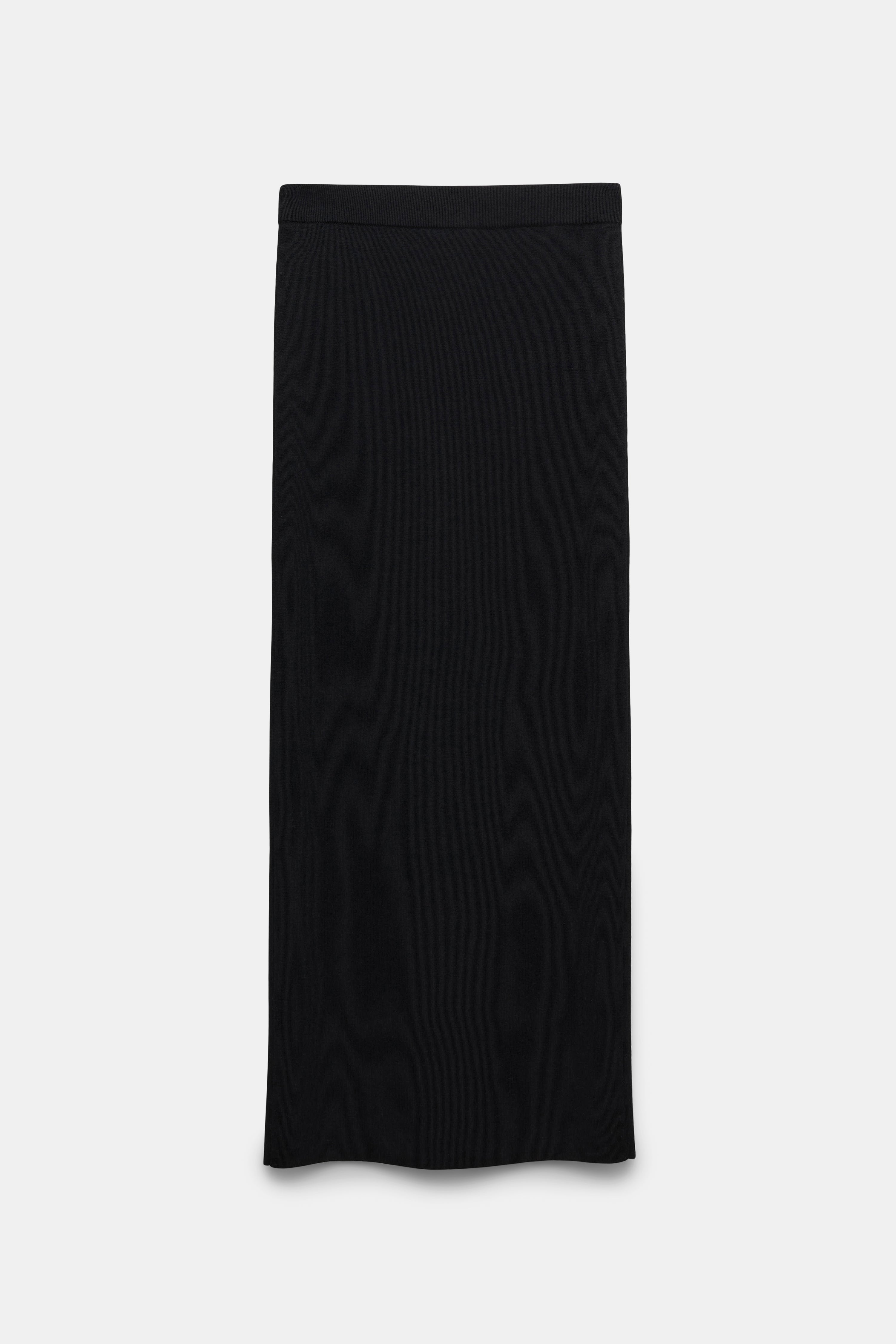 Jupe en mérinos scintillante