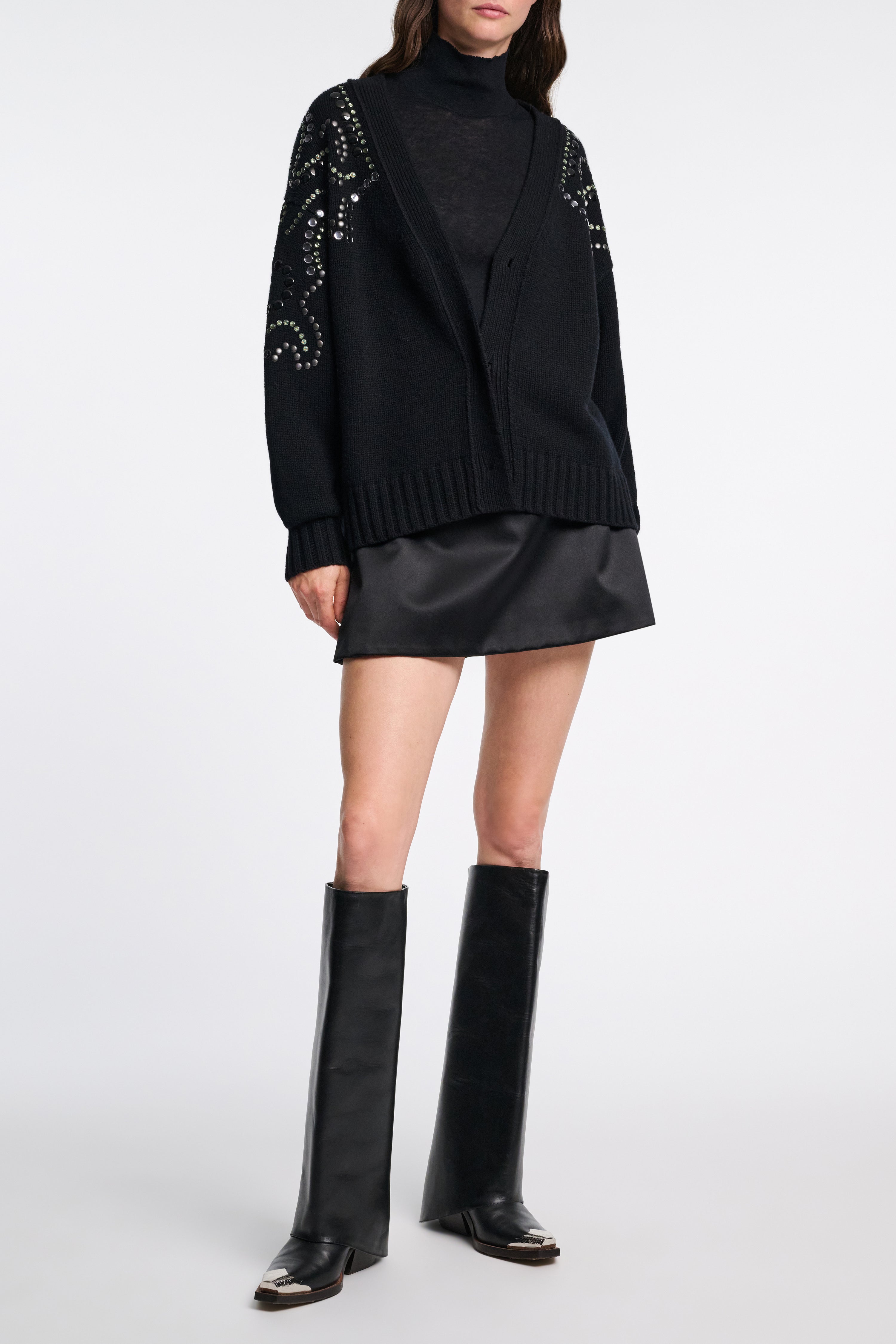 EMBELLISHED STATEMENTS cardigan