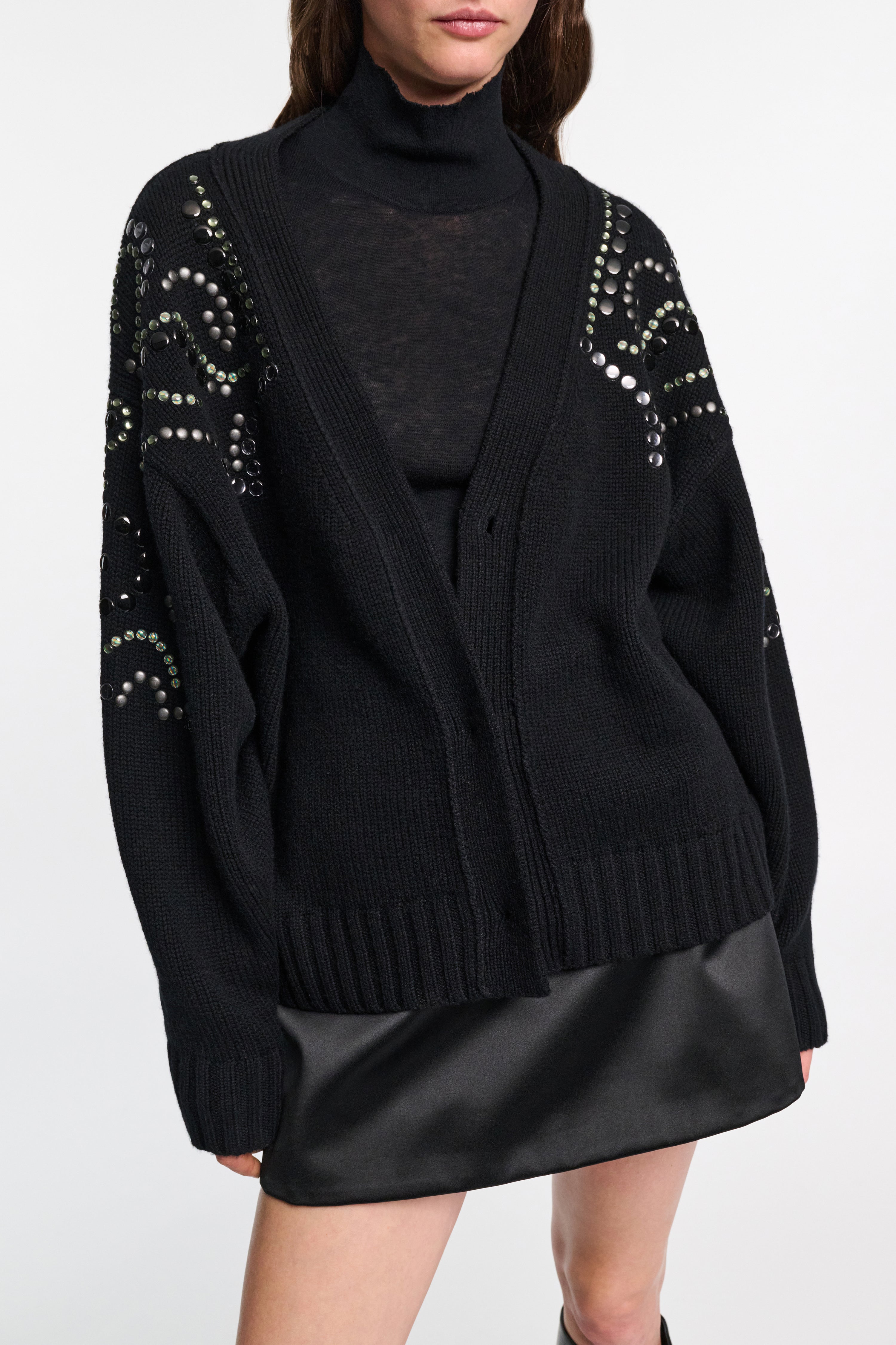 EMBELLISHED STATEMENTS cardigan