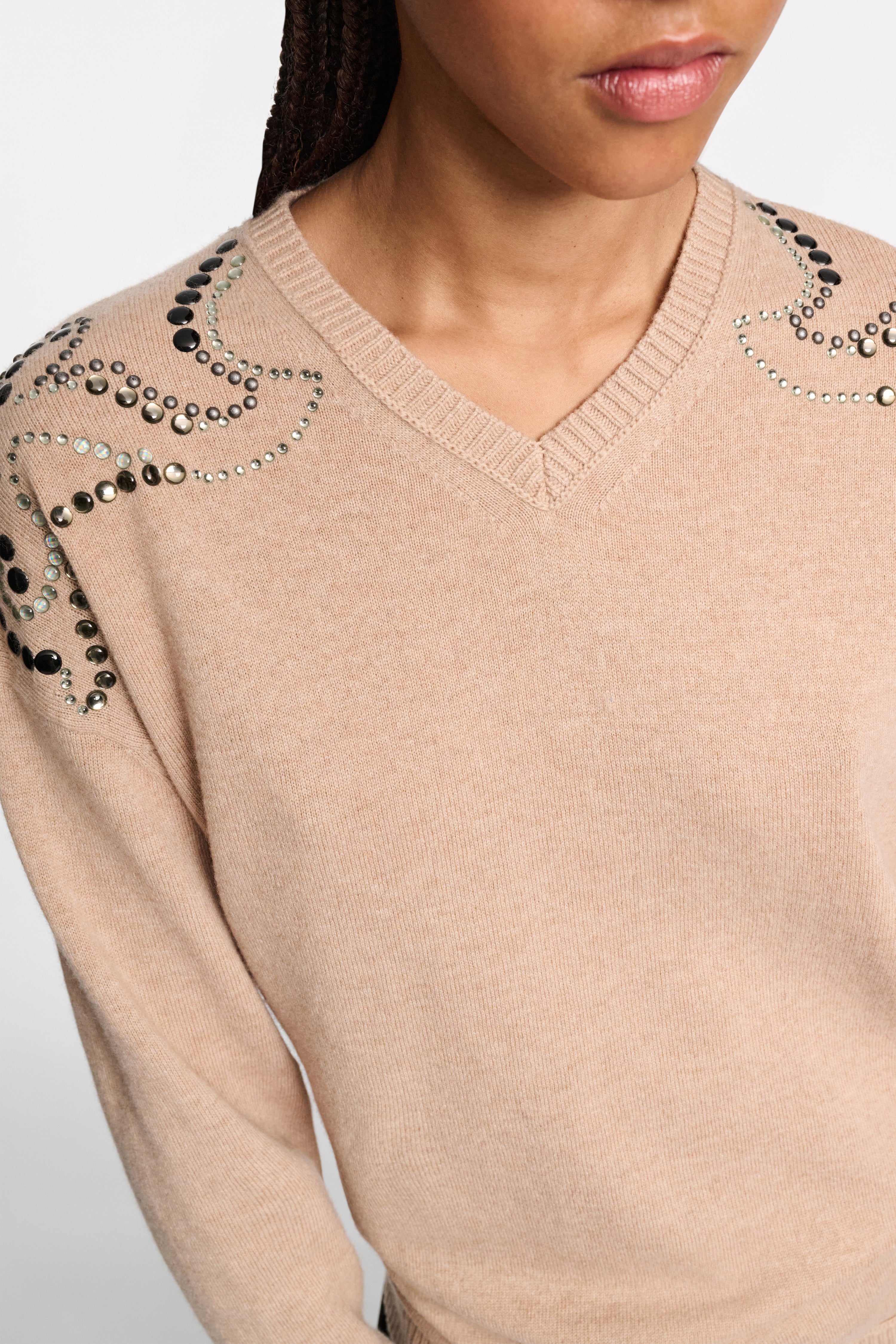 EMBELLISHED STATEMENTS sweater