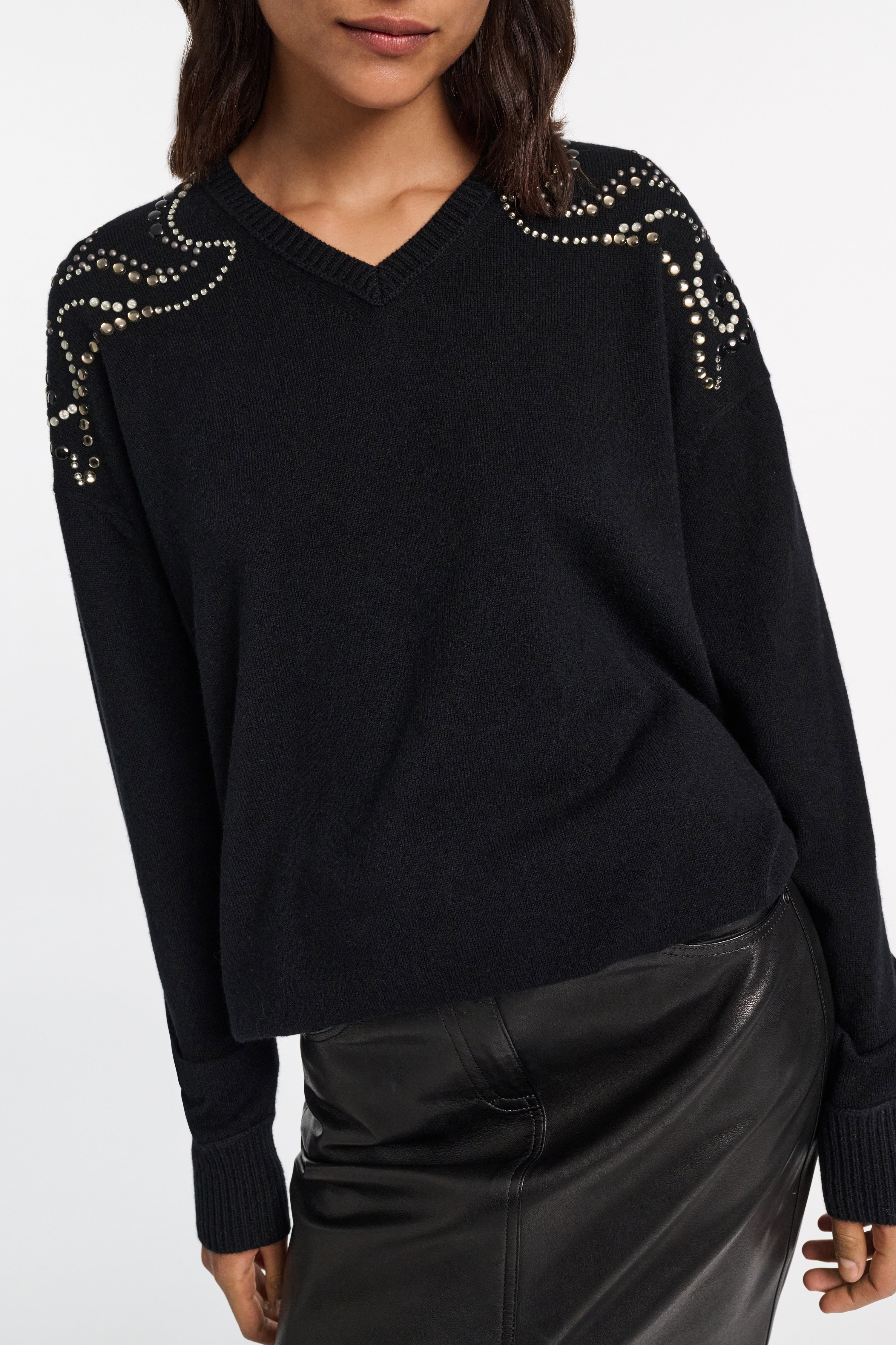 EMBELLISHED STATEMENTS pullover