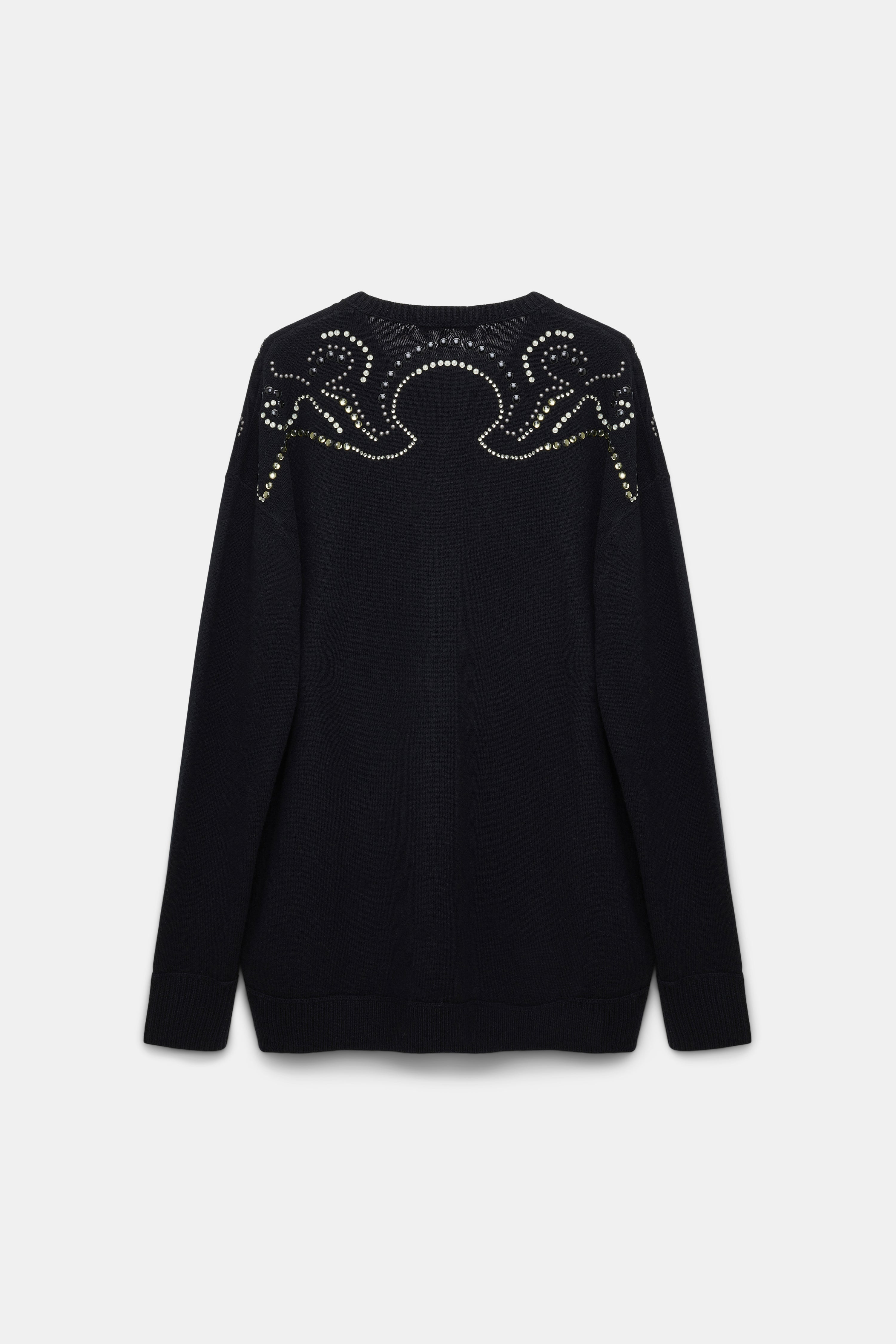EMBELLISHED STATEMENTS pullover