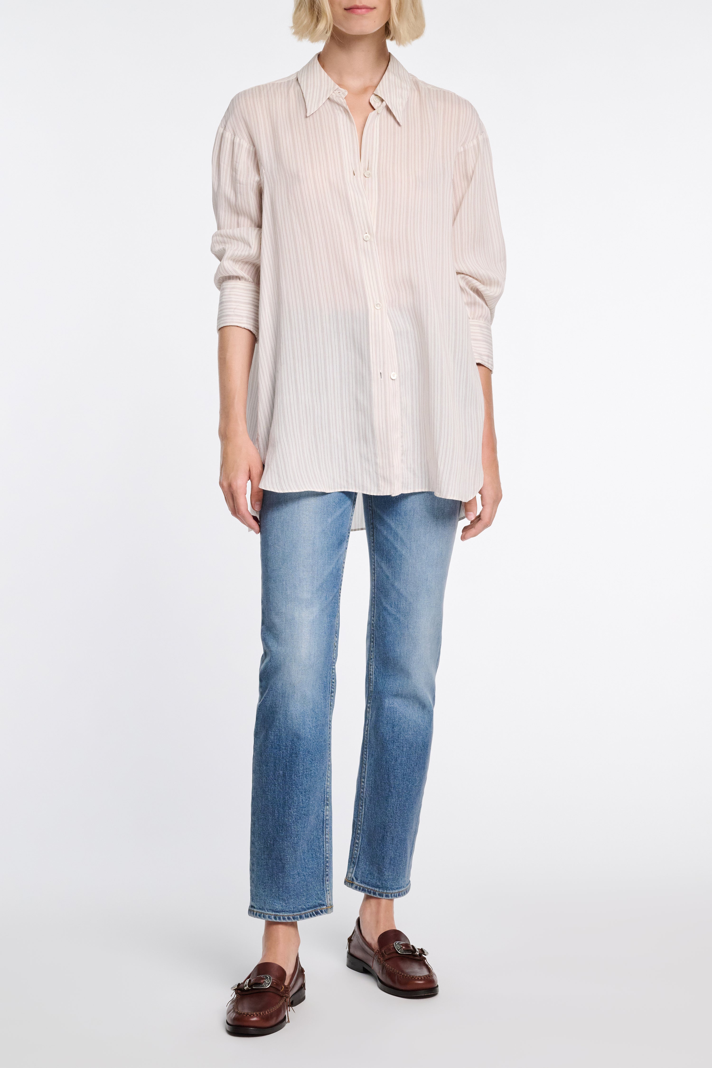 DELICATE STRIPES blouse