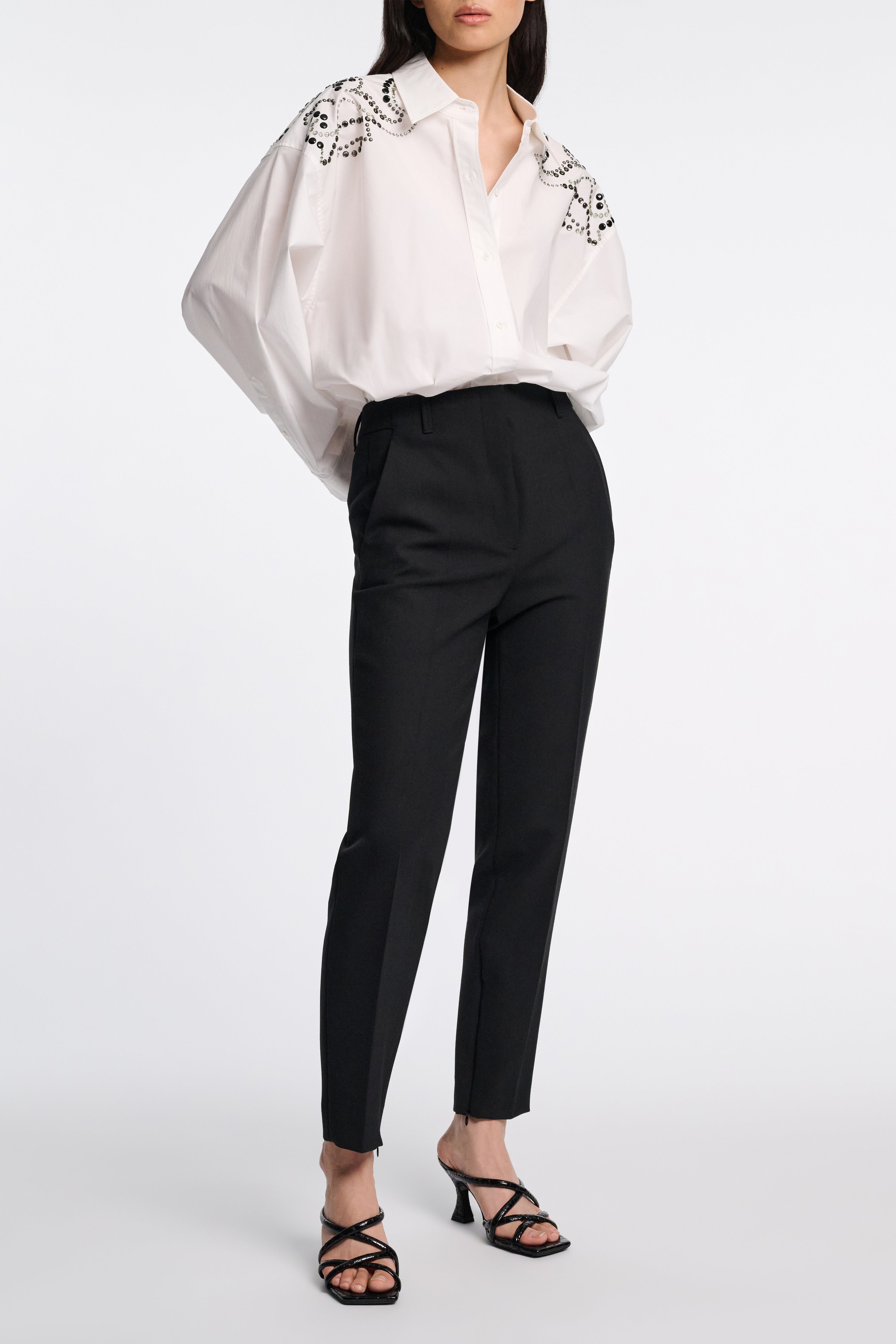 POPLIN POWER blouse