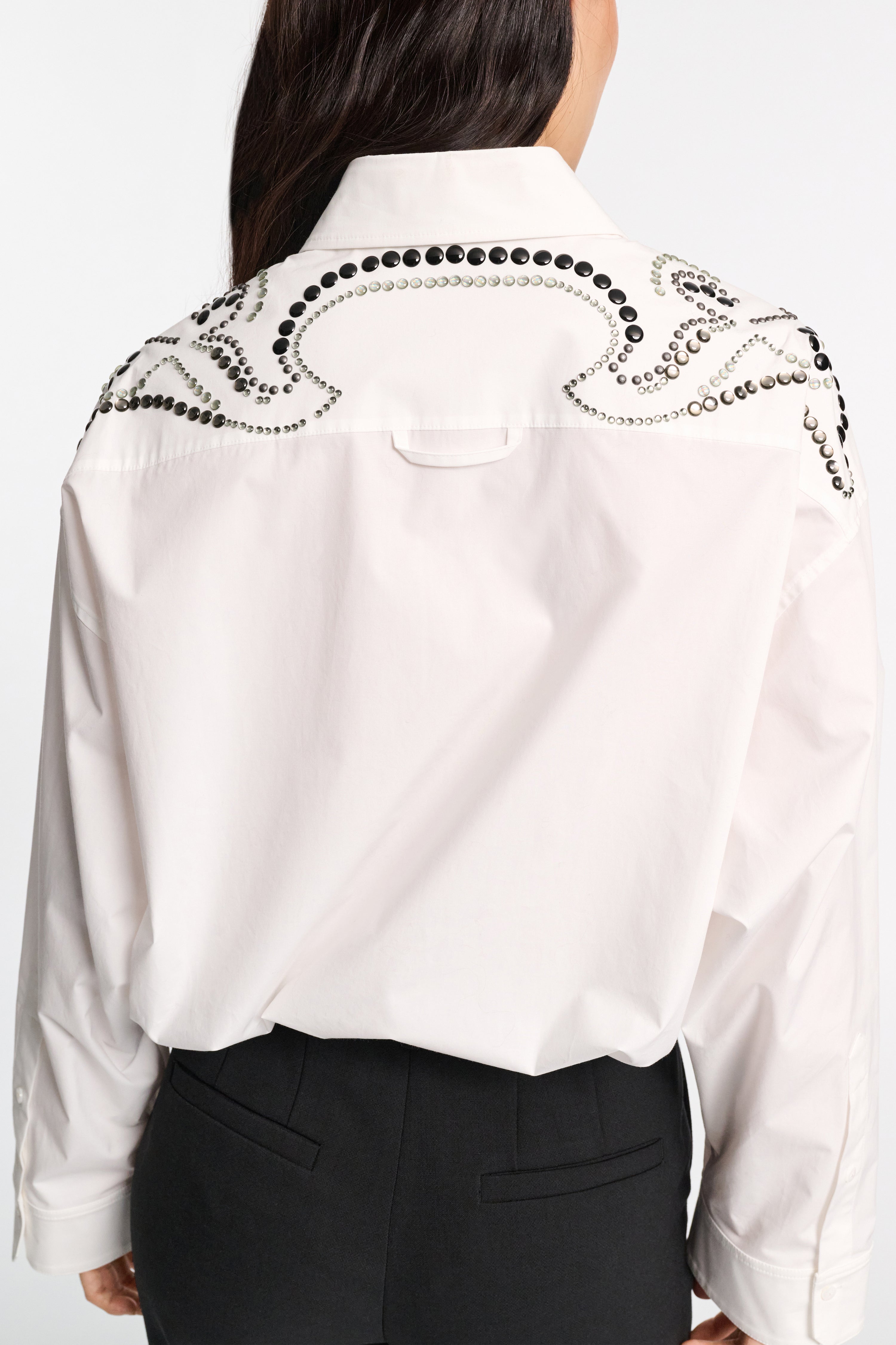 POPLIN POWER blouse