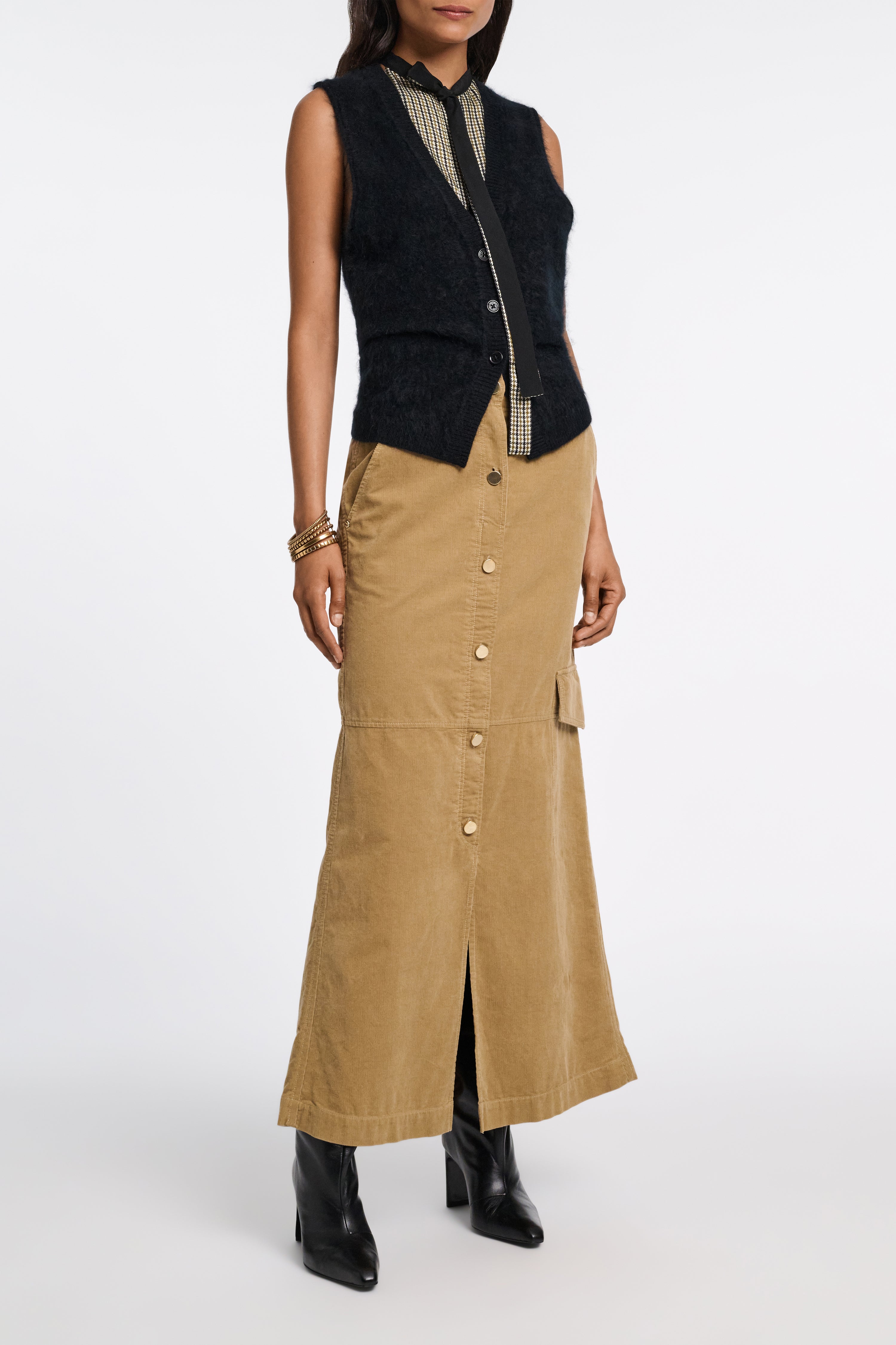 TWISTED STRUCTURE skirt