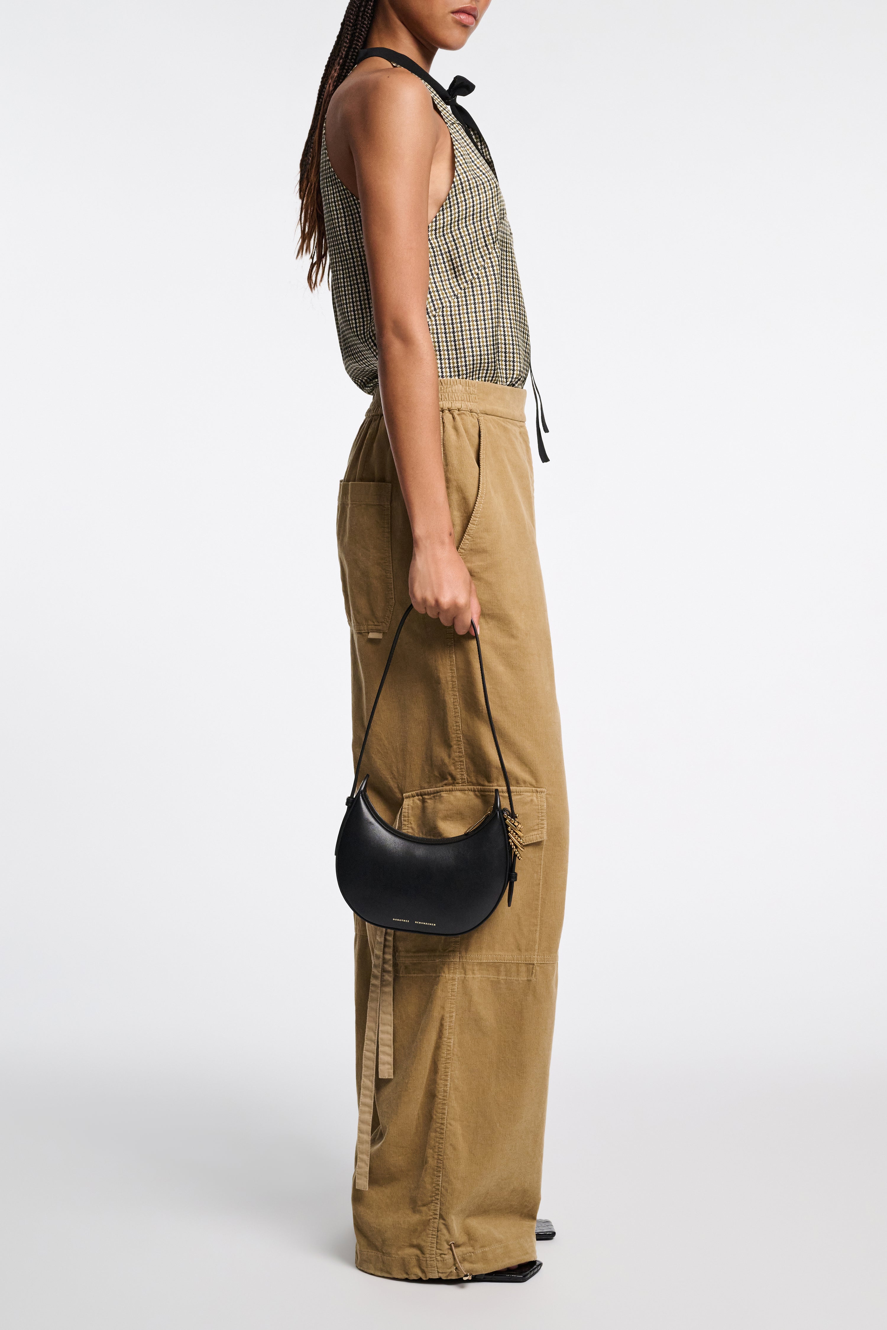 CHECKED COOLNESS blouse