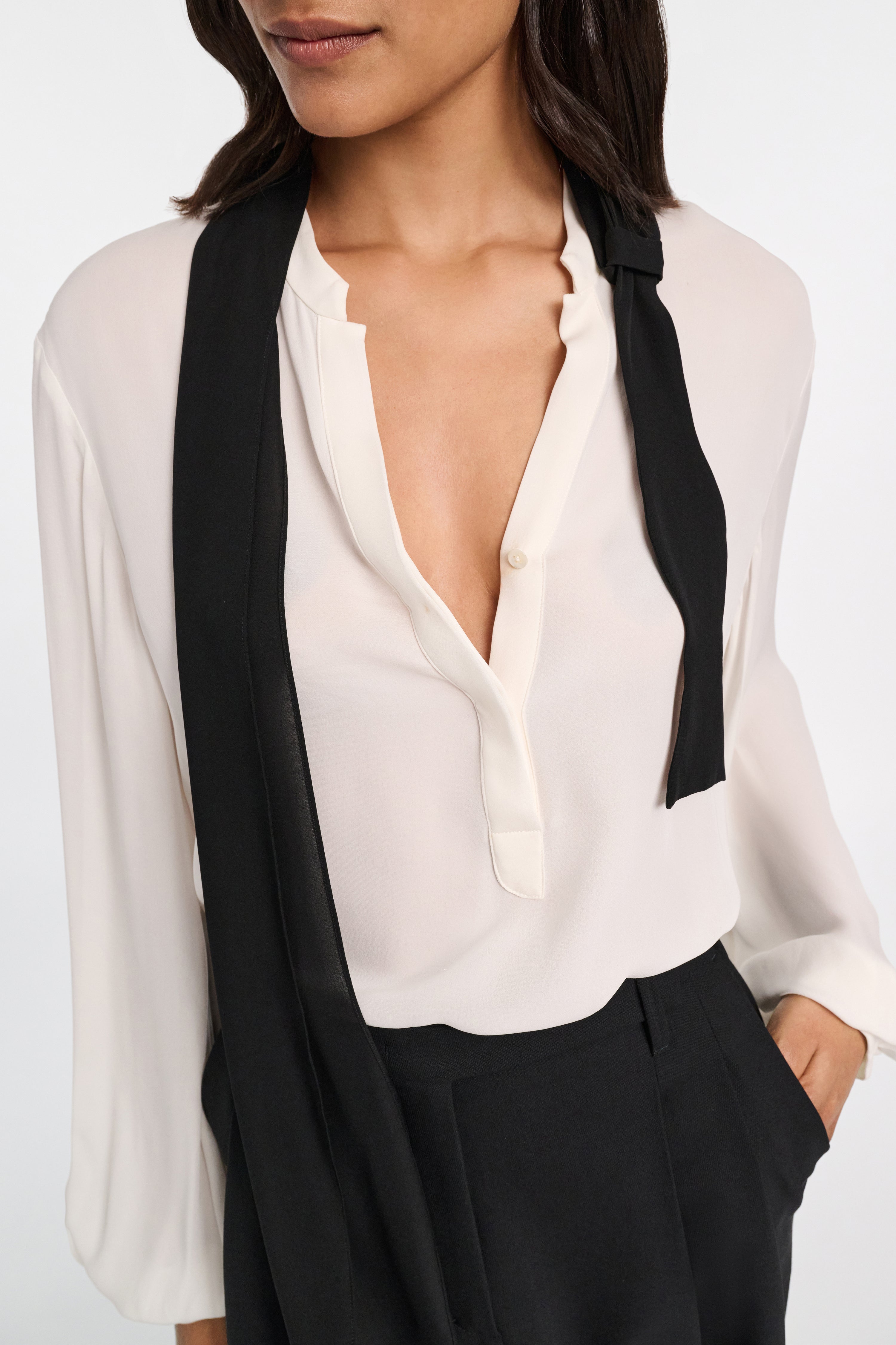 SHEER DREAMS blouse