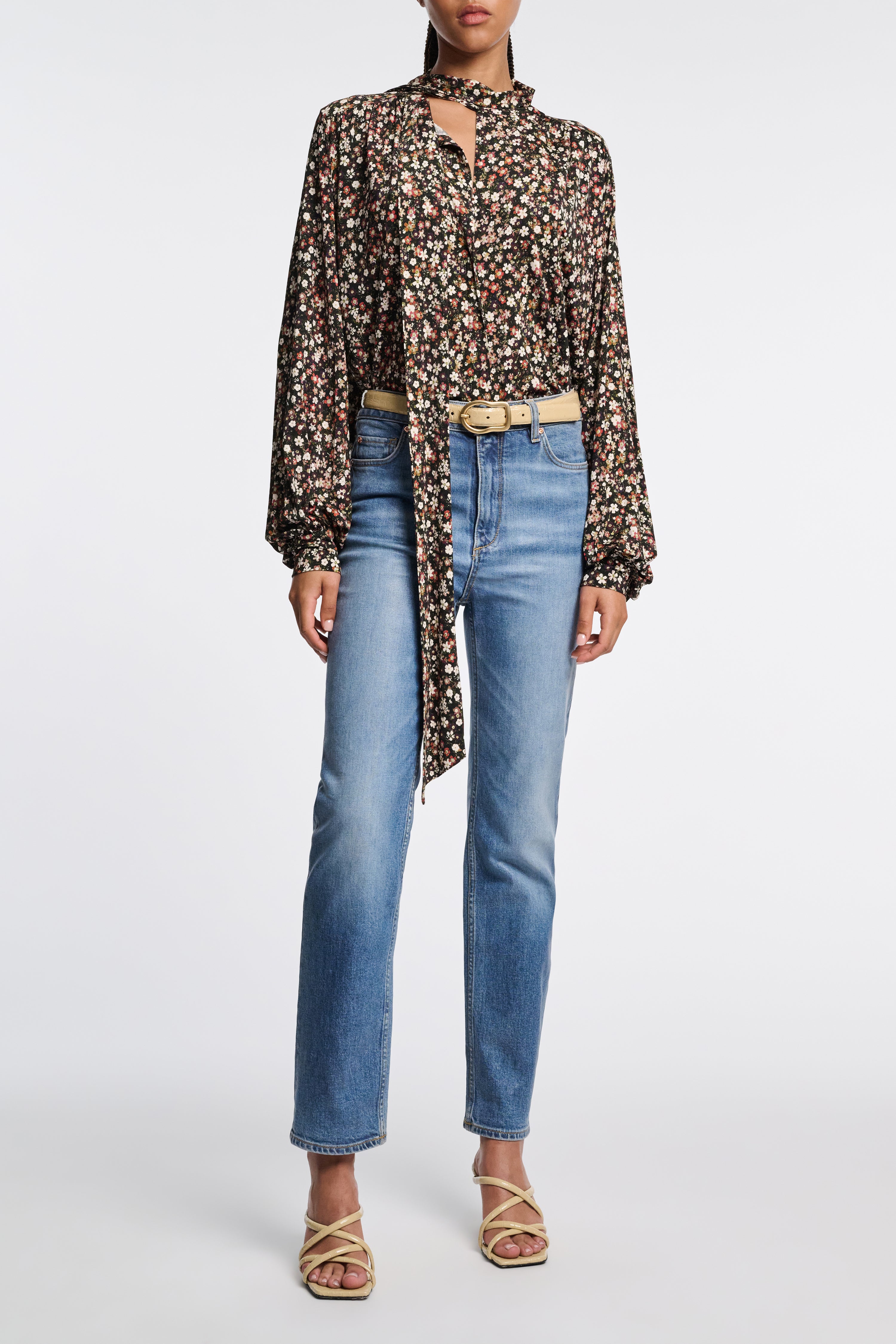 EXOTIC SHINE - Reversible belt