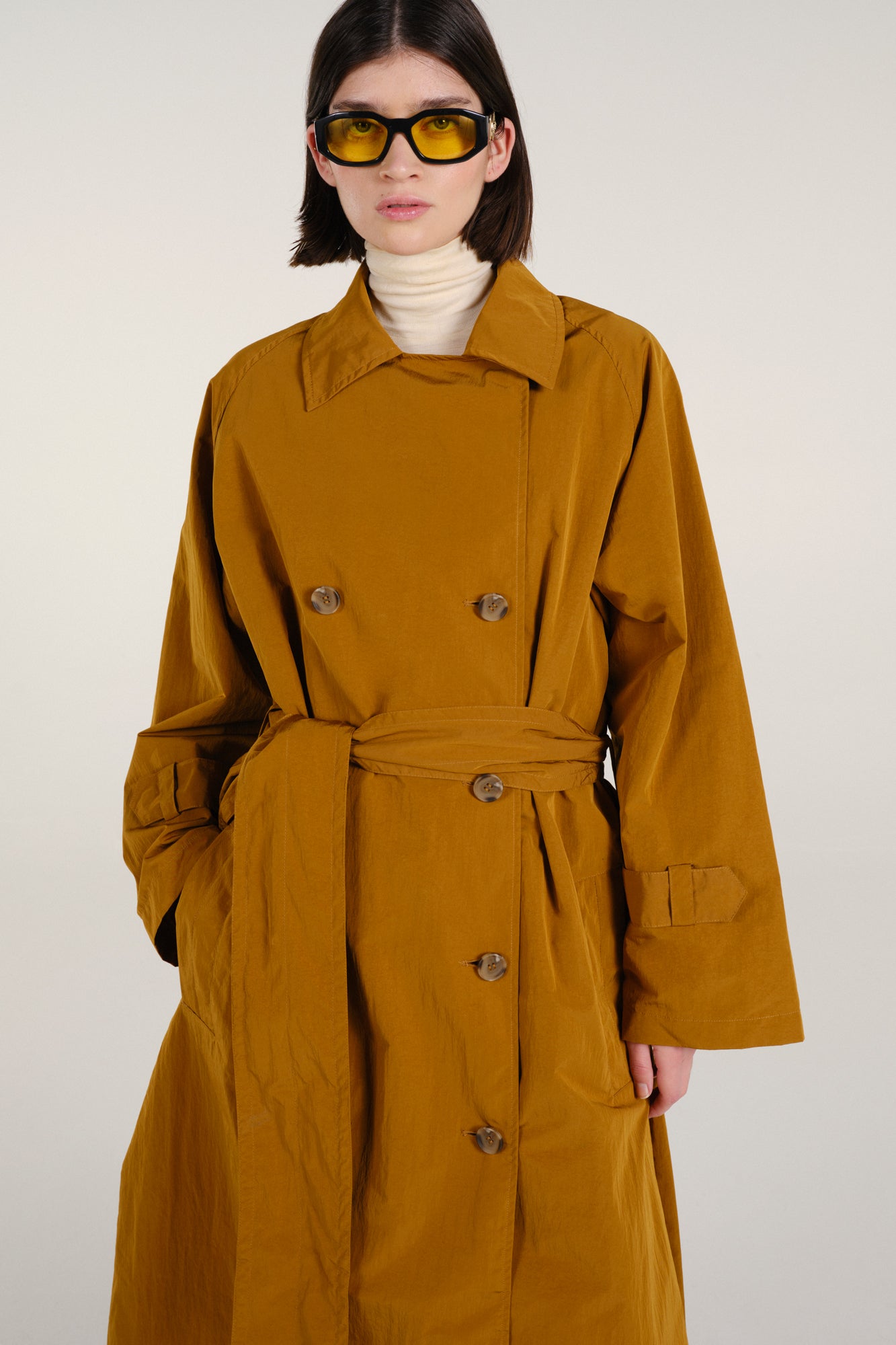 KALVI TRENCH COAT