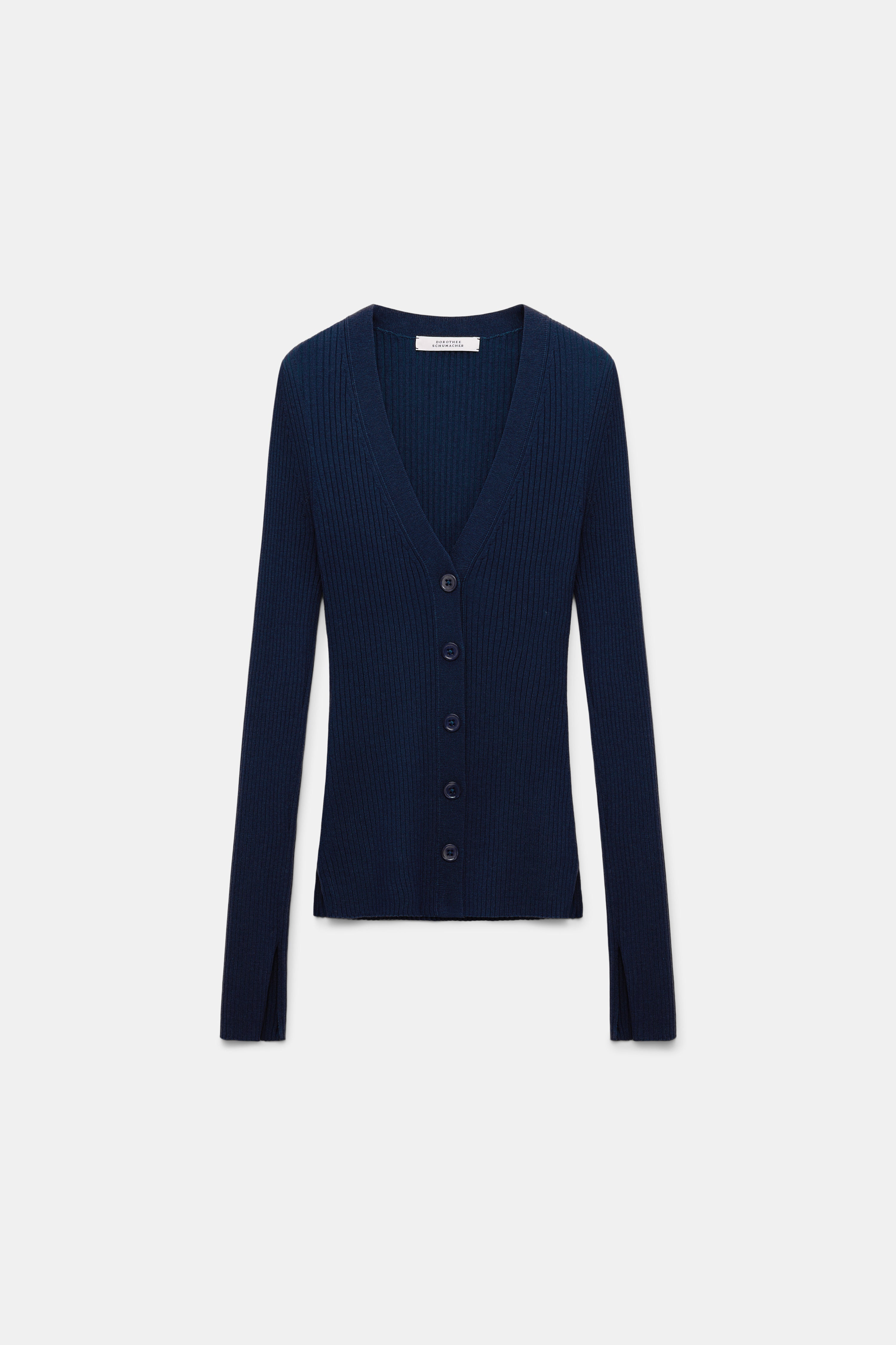 Dorothee Schumacher-ESSENTIAL EASE cardigan-Strick & Pullover-Black-Deal-Outlet-by-ARCHIVIST