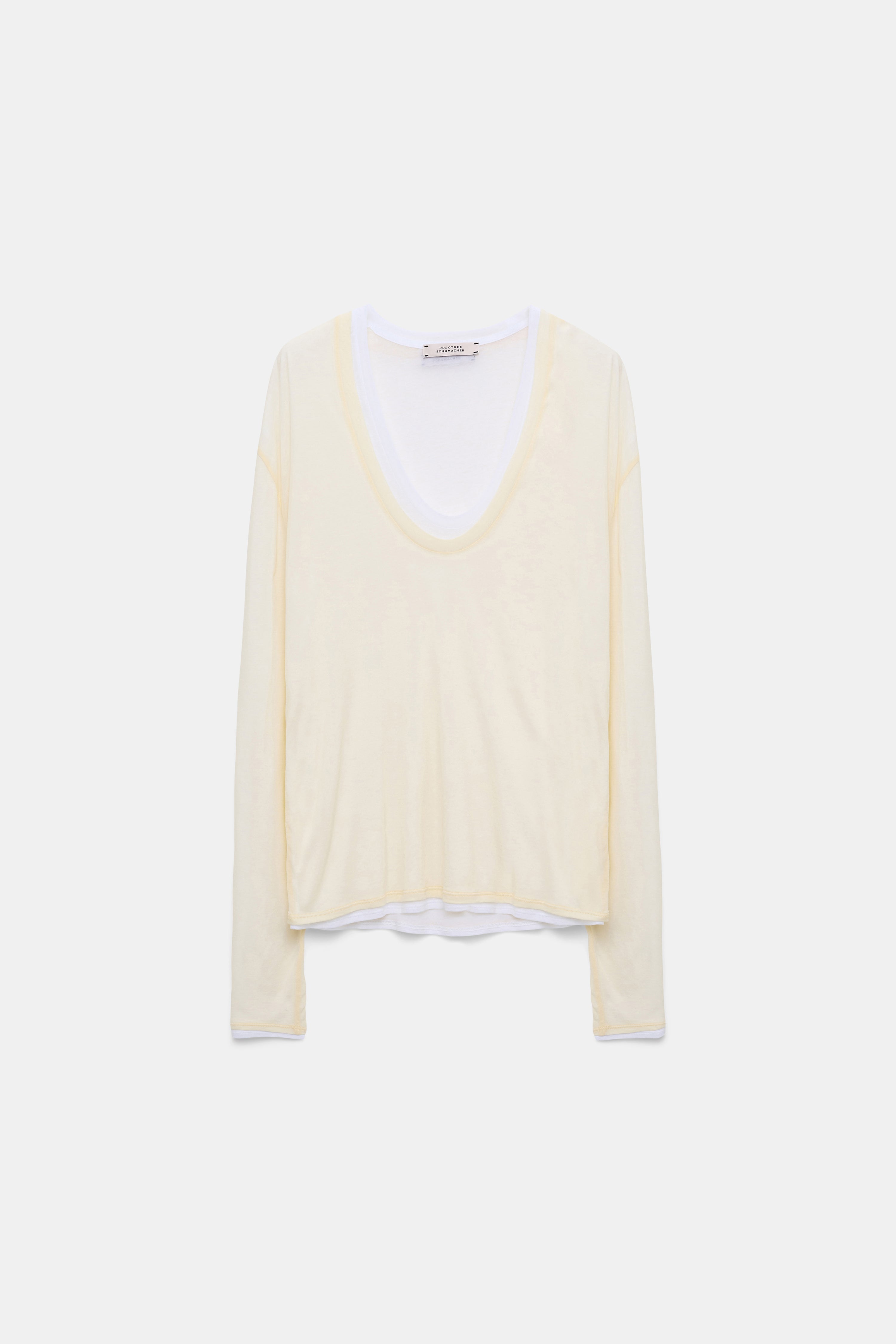 Dorothee Schumacher-LAYER LOVE shirt-Shirts-Black-Deal-Outlet-by-ARCHIVIST