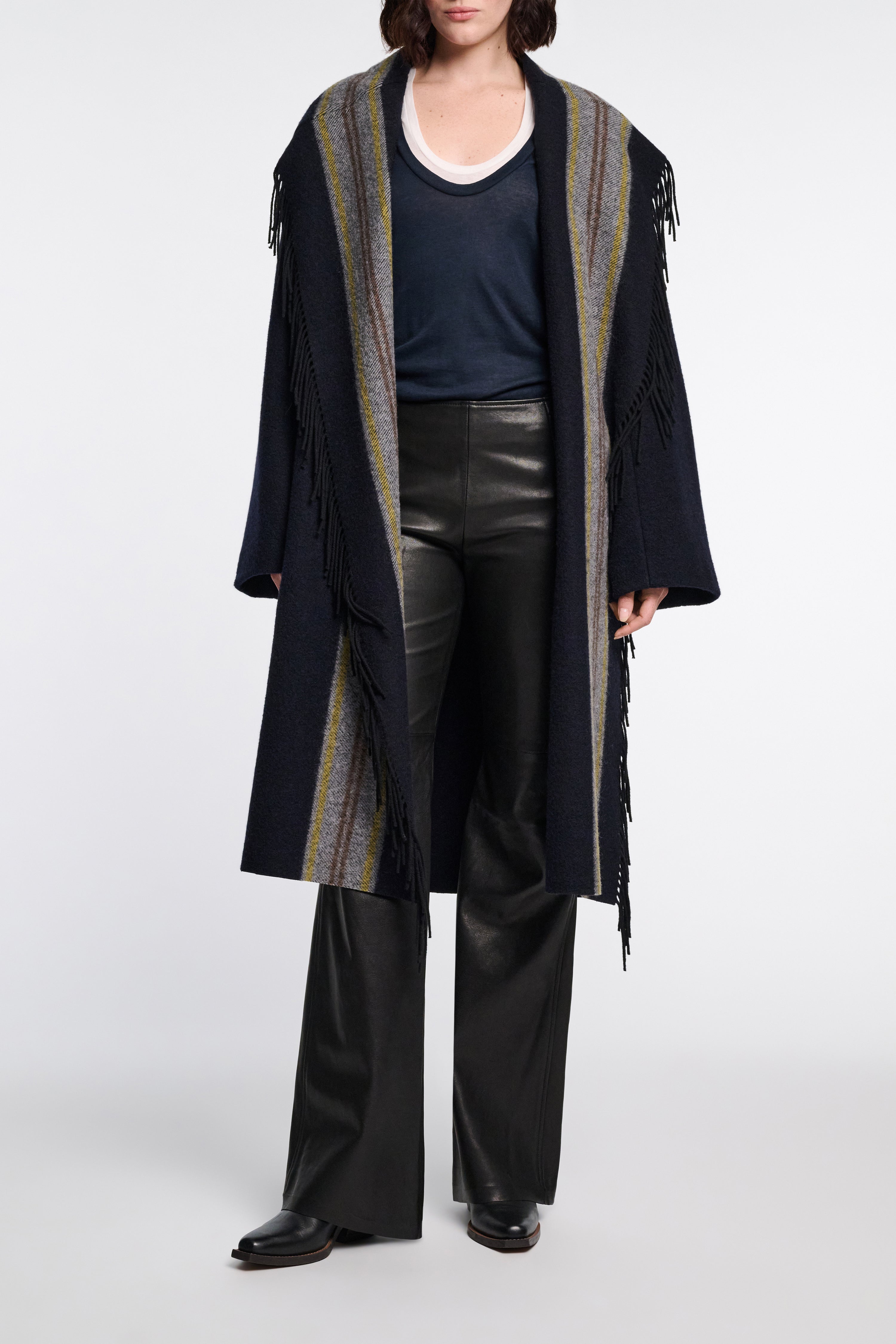 Dorothee Schumacher-LAYER LOVE shirt-Shirts-Black-Deal-Outlet-by-ARCHIVIST