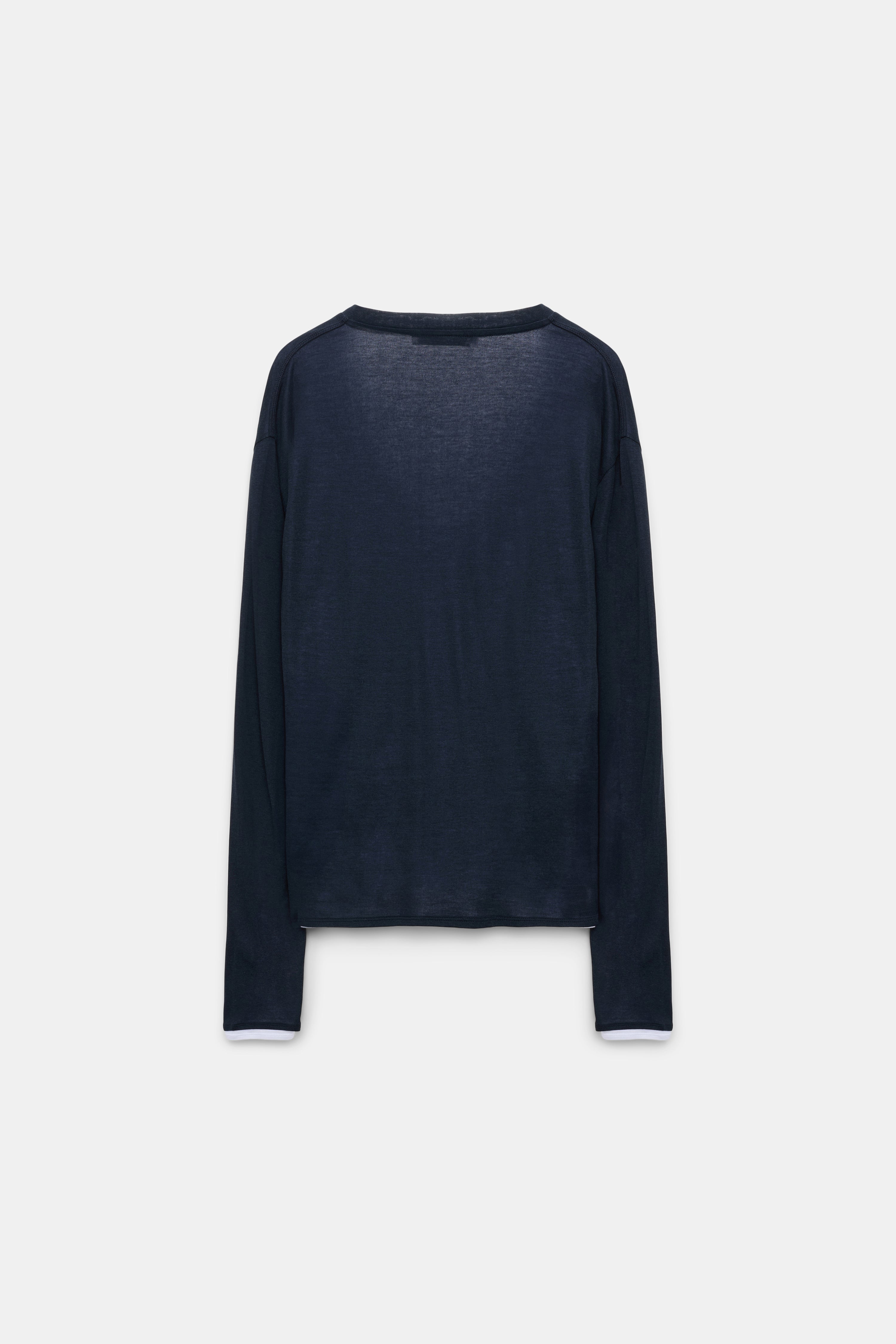 Dorothee Schumacher-LAYER LOVE shirt-Shirts-Black-Deal-Outlet-by-ARCHIVIST