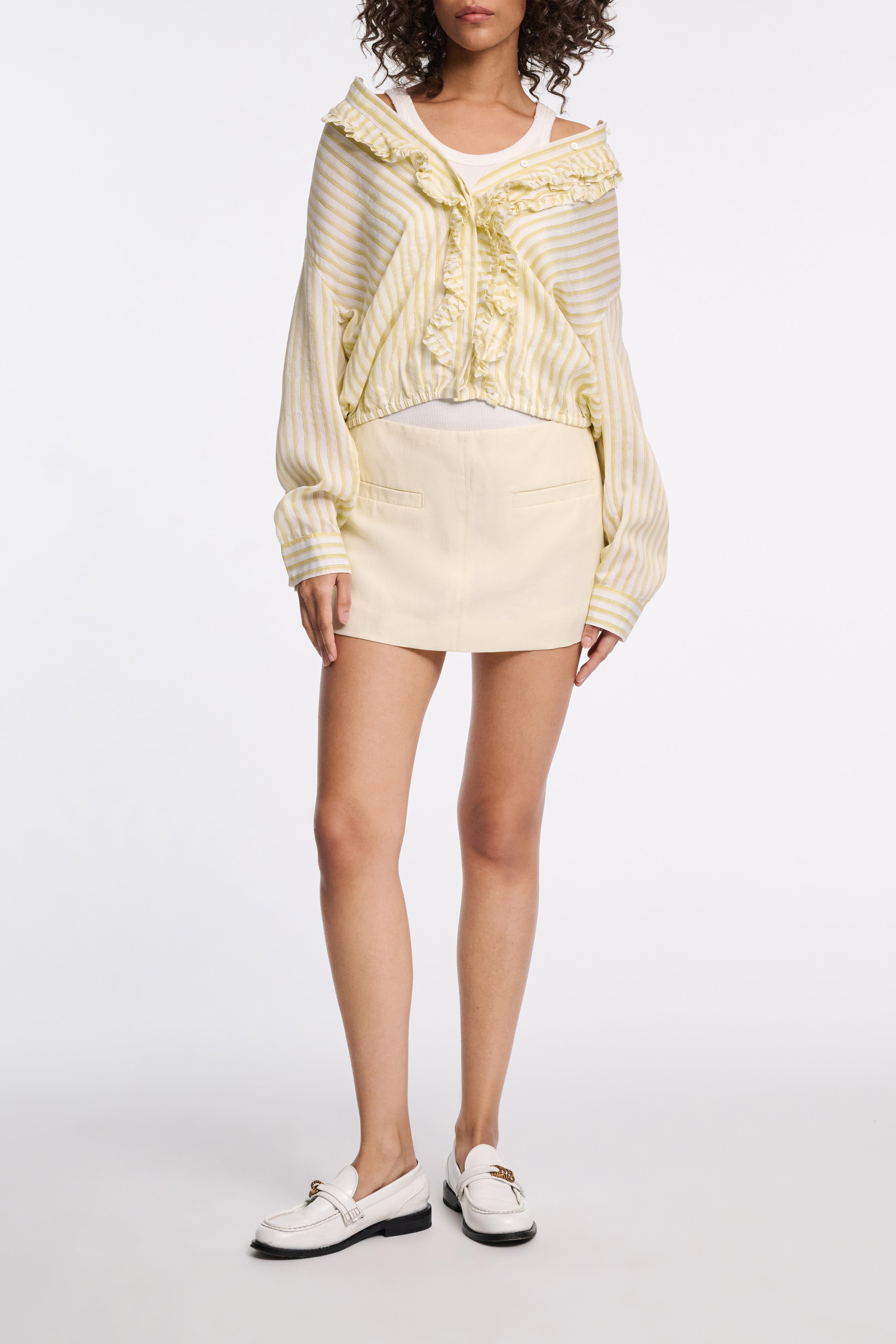 Dorothee Schumacher-COOL STRIPE blouse-Hemden & Blusen-Black-Deal-Outlet-by-ARCHIVIST