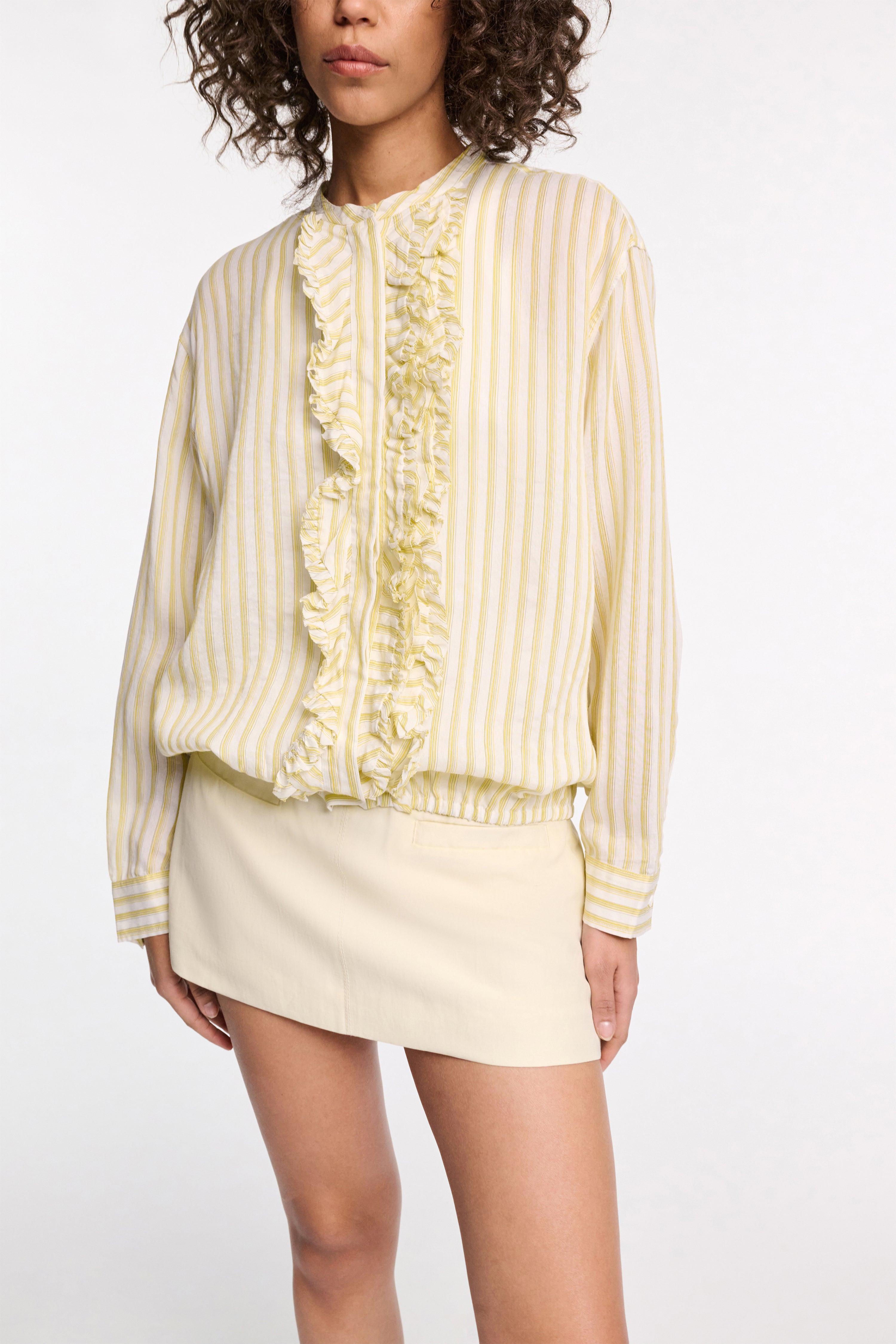 Dorothee Schumacher-COOL STRIPE blouse-Hemden & Blusen-Black-Deal-Outlet-by-ARCHIVIST