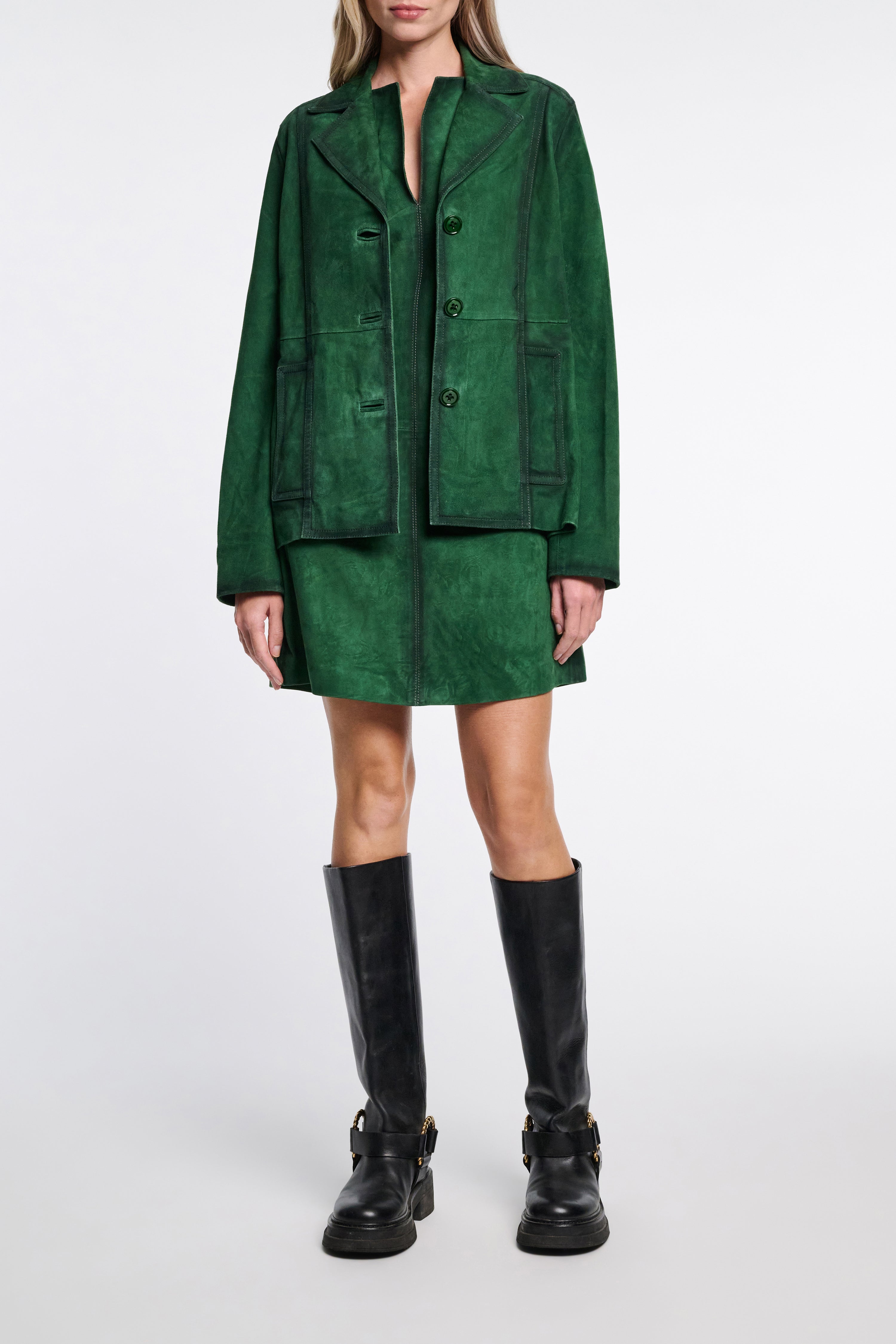 Dorothee Schumacher-SOFT TOUCH dress-Jacken & Mäntel-Black-Deal-Outlet-by-ARCHIVIST