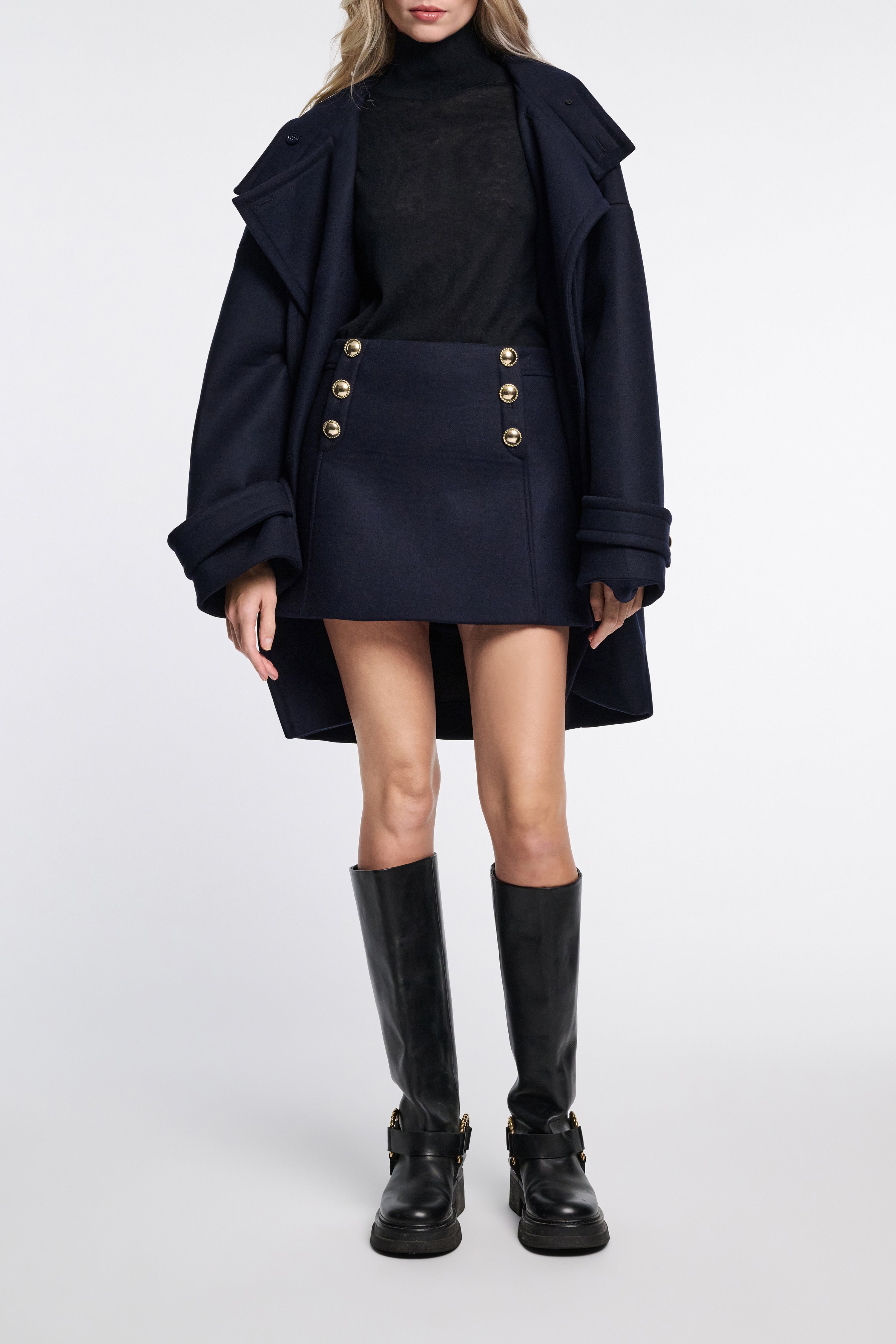 Dorothee Schumacher-MODERN SOFTNESS skirt-Kleider & Röcke-Black-Deal-Outlet-by-ARCHIVIST