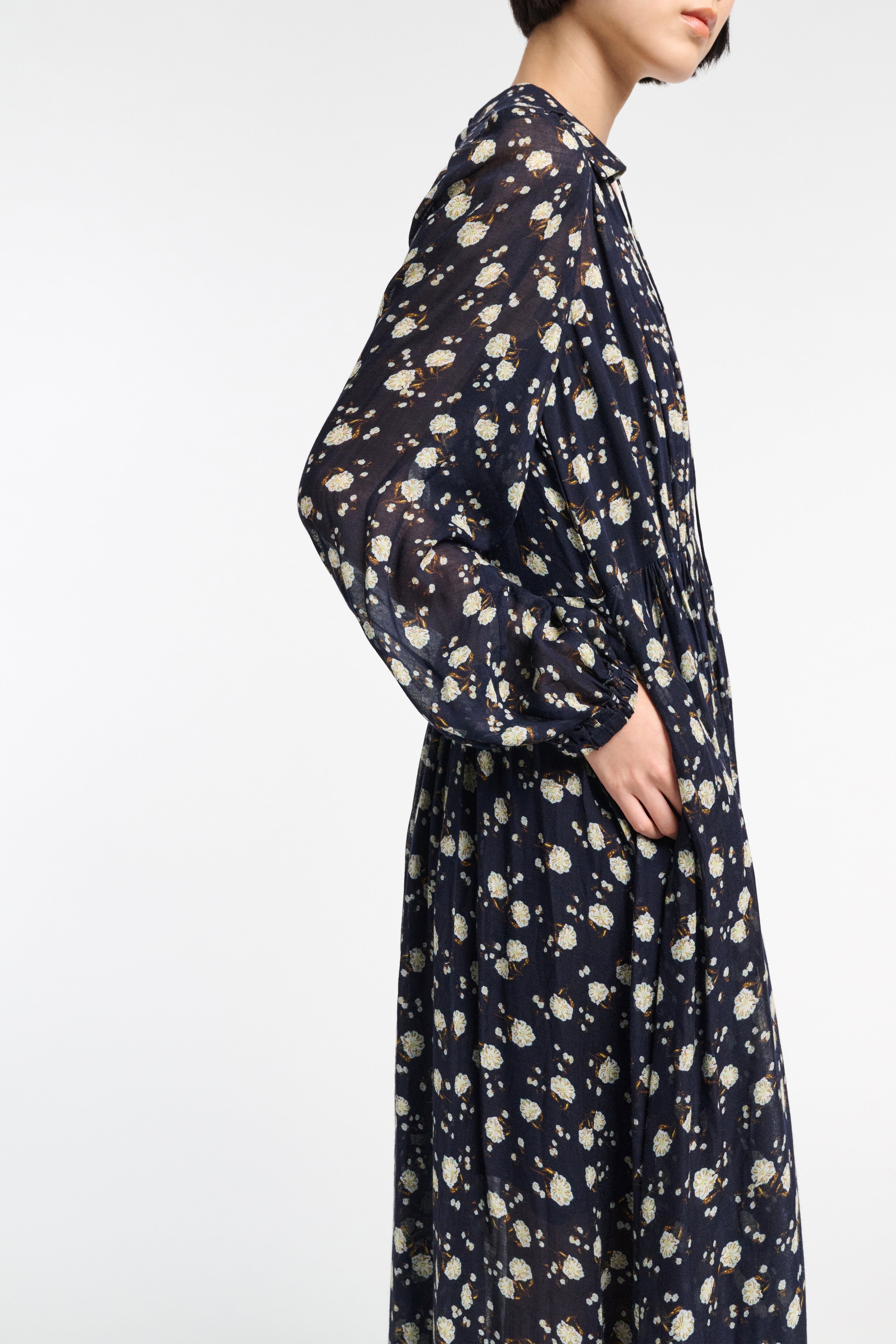 Dorothee Schumacher-FLORAL VOLUMES dress-Kleider & Röcke-Black-Deal-Outlet-by-ARCHIVIST