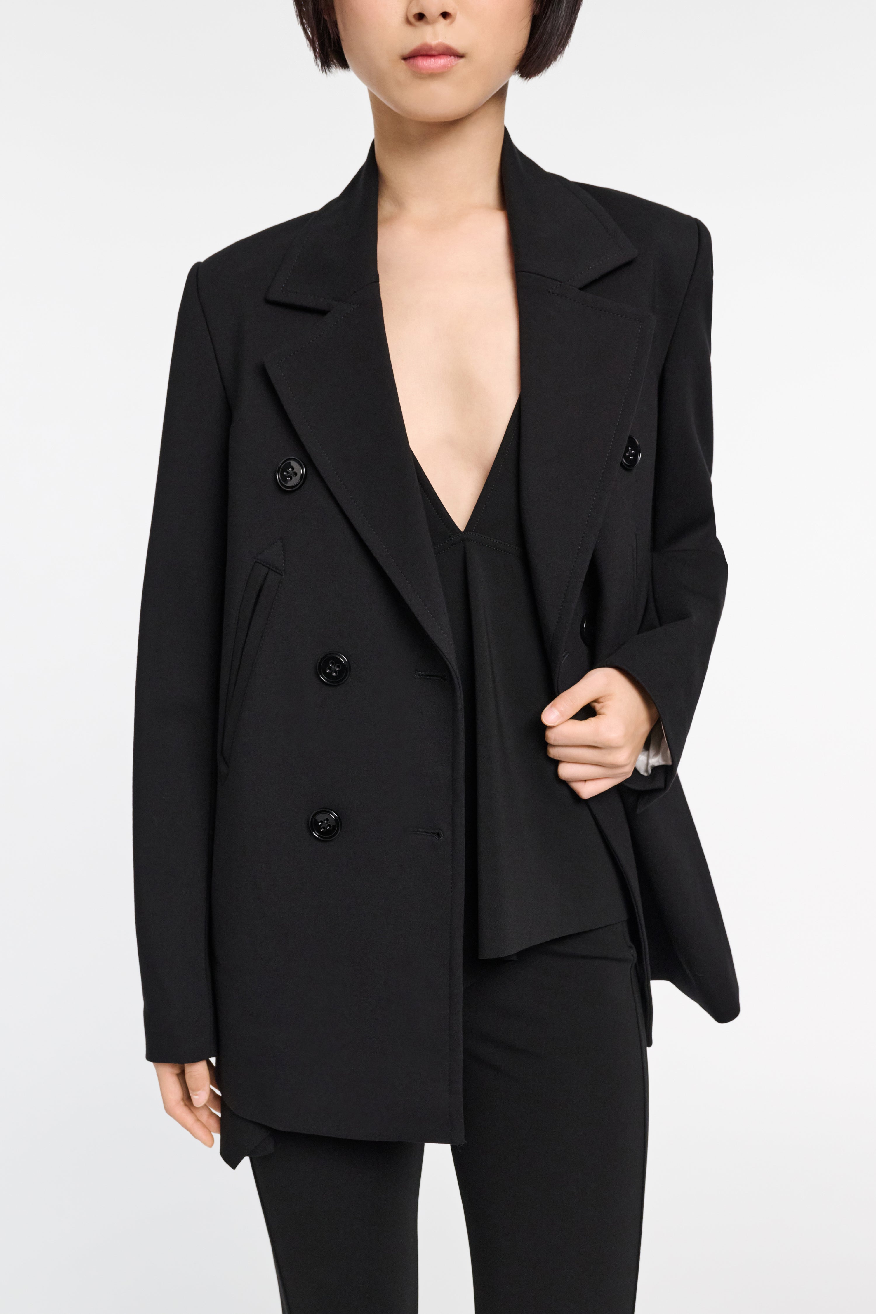 Dorothee Schumacher-EMOTIONAL ESSENCE I jacket-Black-Deal-Outlet-by-ARCHIVIST