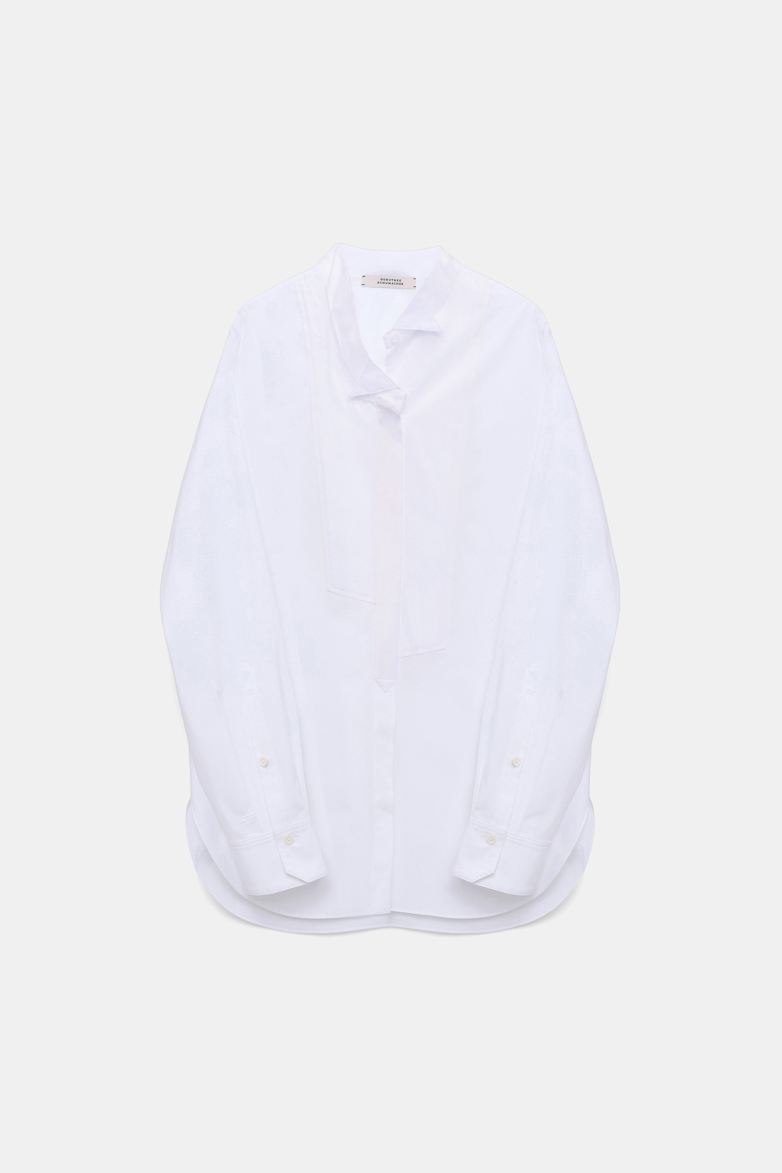 Dorothee Schumacher-POPLIN POWER blouse-Hemden & Blusen-Black-Deal-Outlet-by-ARCHIVIST