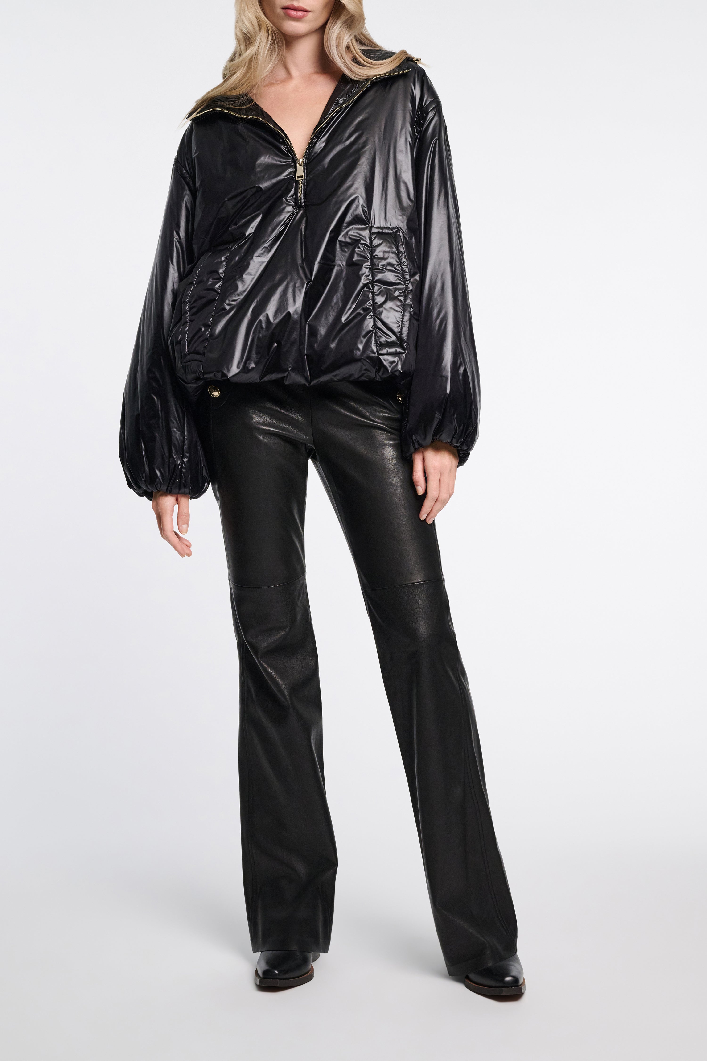 Dorothee Schumacher-COZY COOLNESS jacket-Jacken & Mäntel-Black-Deal-Outlet-by-ARCHIVIST