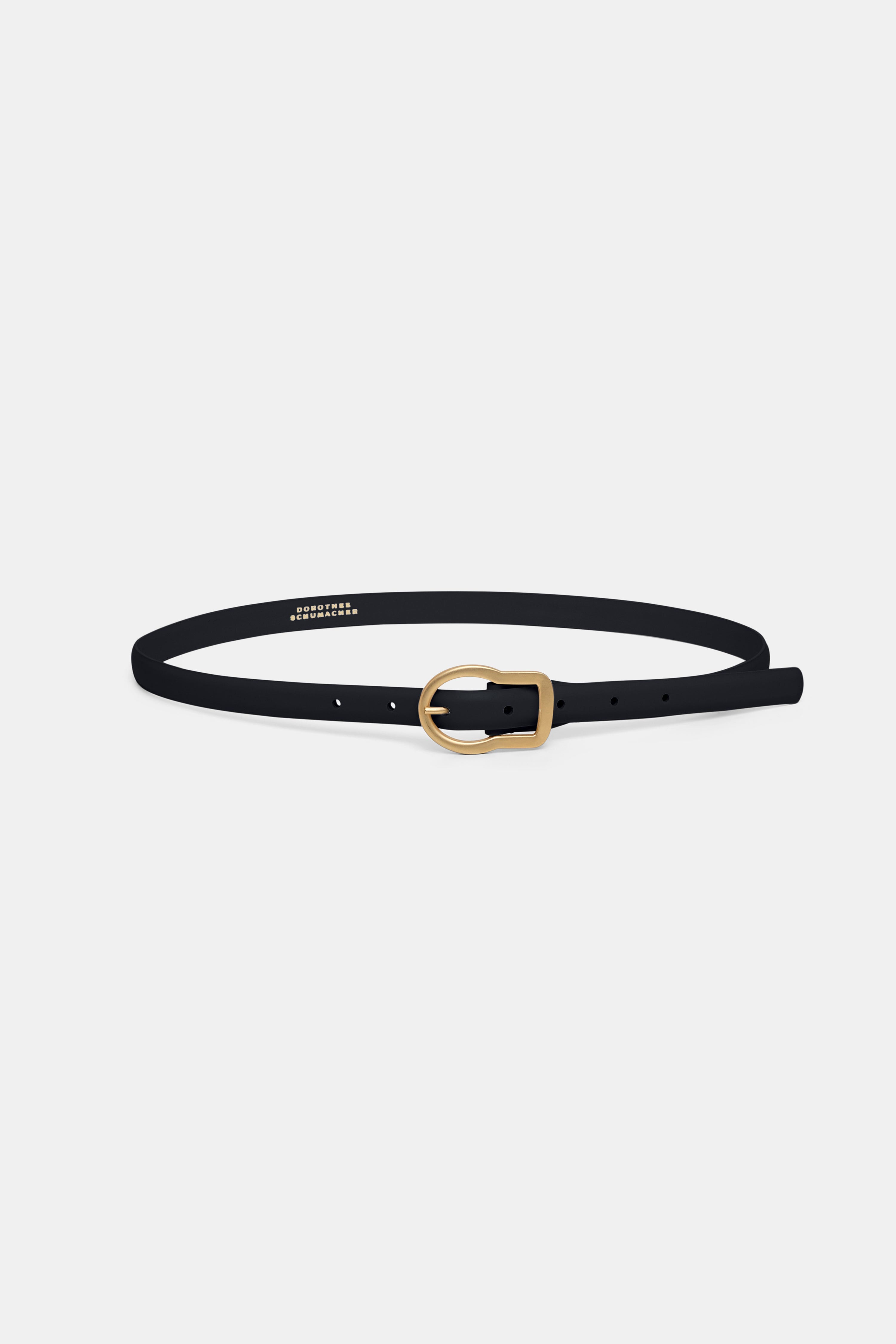 Dorothee Schumacher-SIGNATURE SHINE belt-Accessoires-Black-Deal-Outlet-by-ARCHIVIST