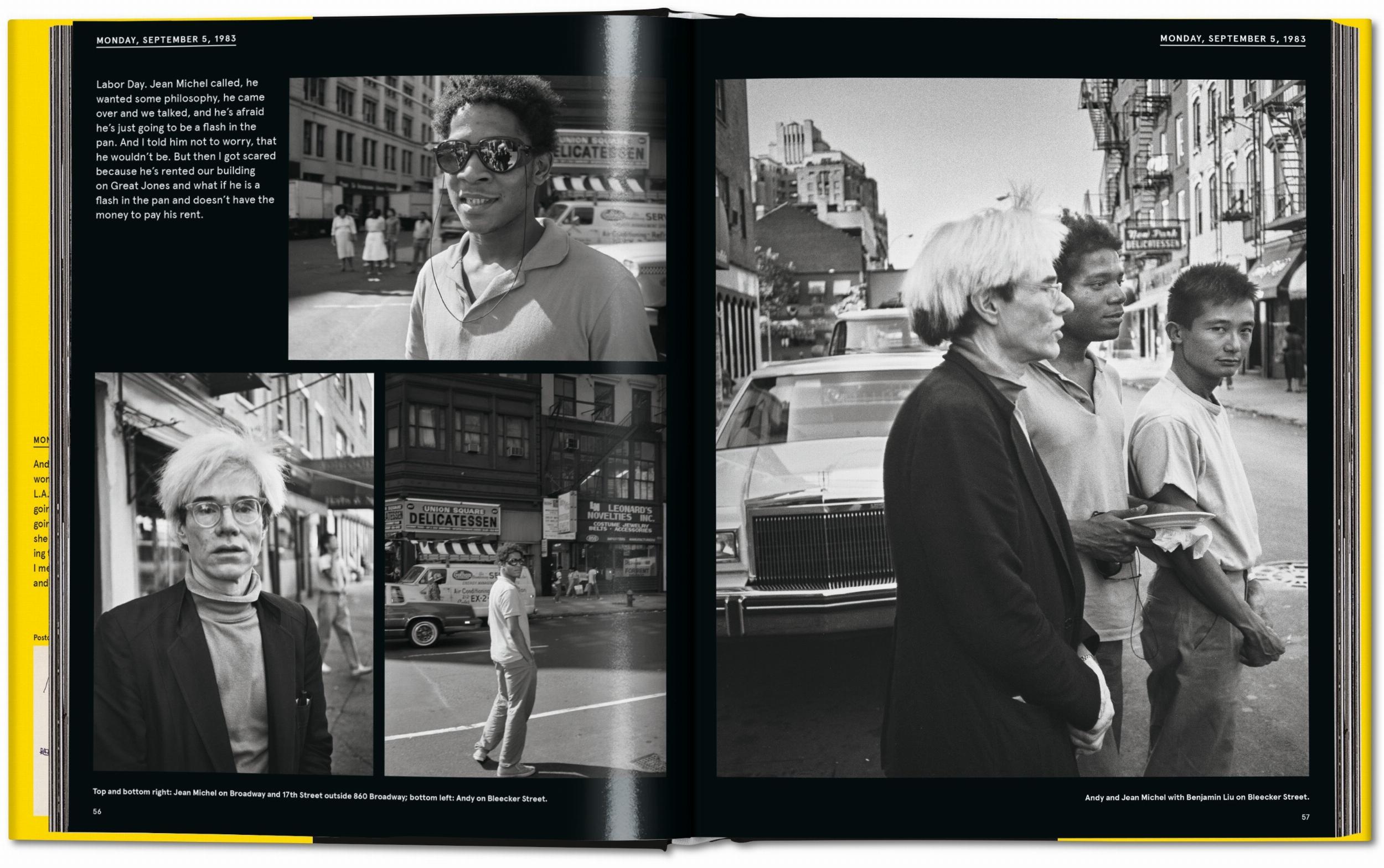 Taschen-Warhol on Basquiat. The Iconic Relationship Told in Andy Warhol’s Words and Pictures (German, Spanish, French, English)-Art-Black-Deal-Outlet-by-ARCHIVIST