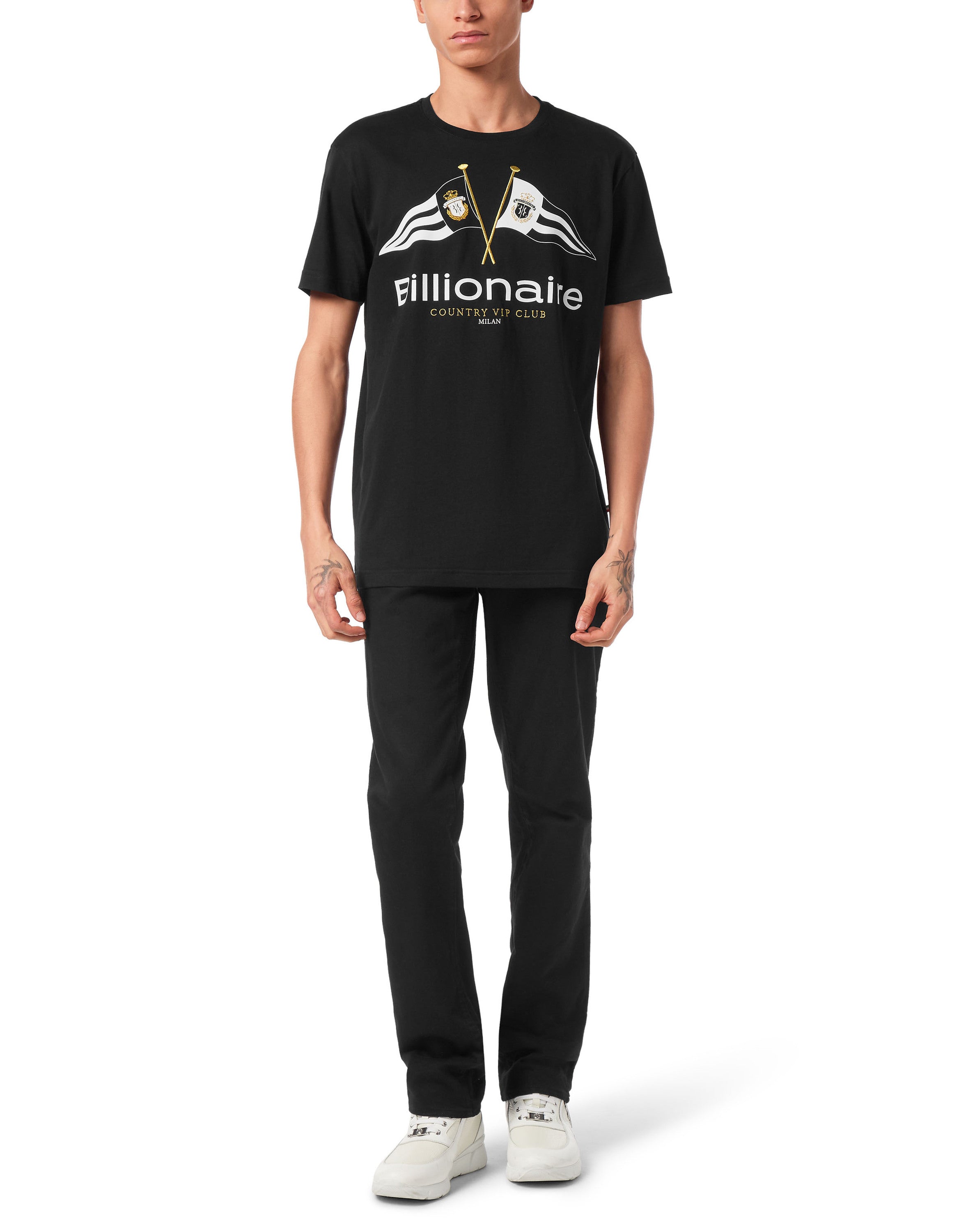 T-shirt Round Neck Flags